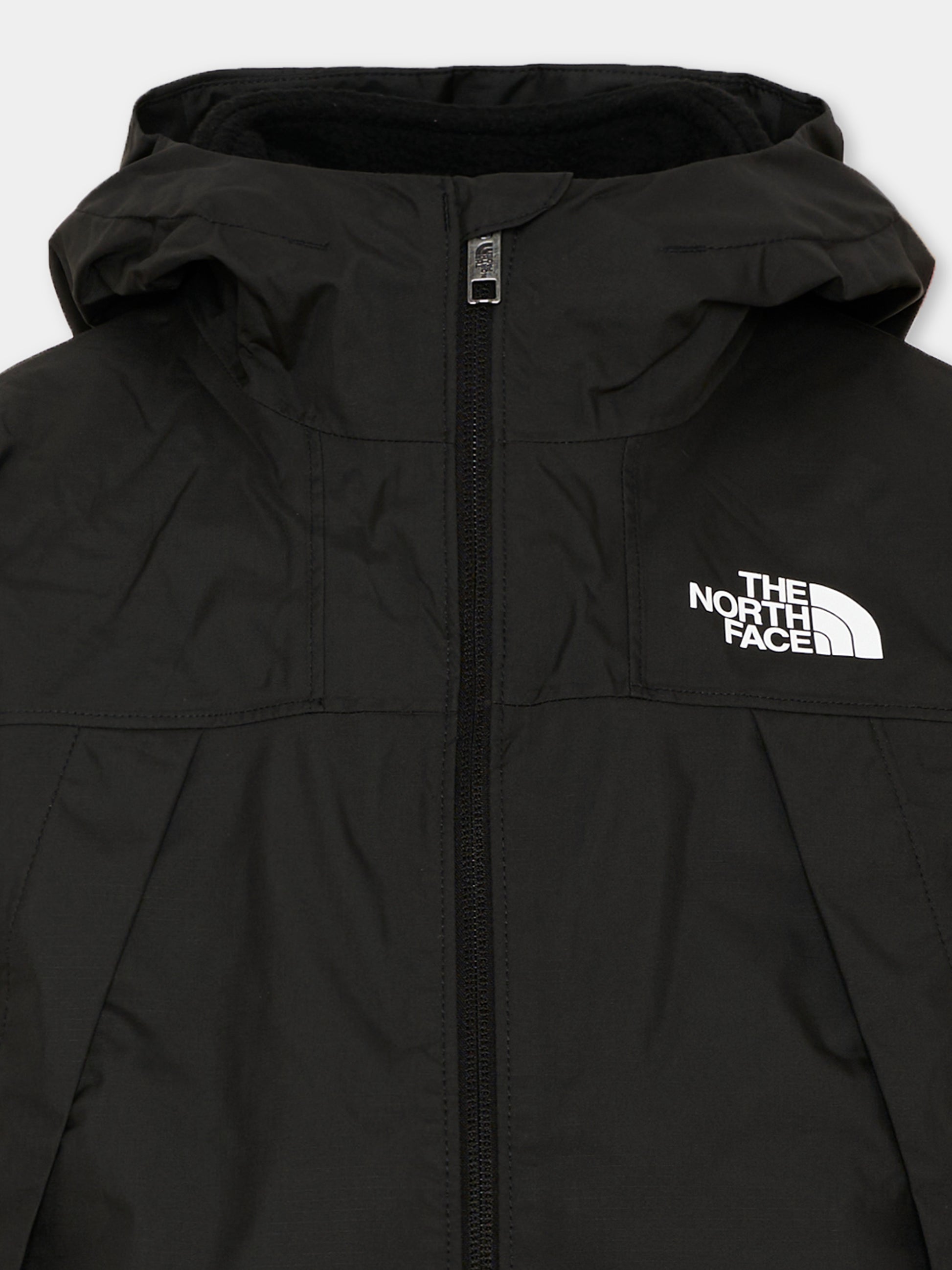 Giubbotto nero per bambini con logo,The North Face Kids,NF0A8AKBJK31