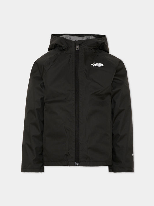 Piumini nero per bambino con logo,The North Face Kids,NF0A8H5AJK31