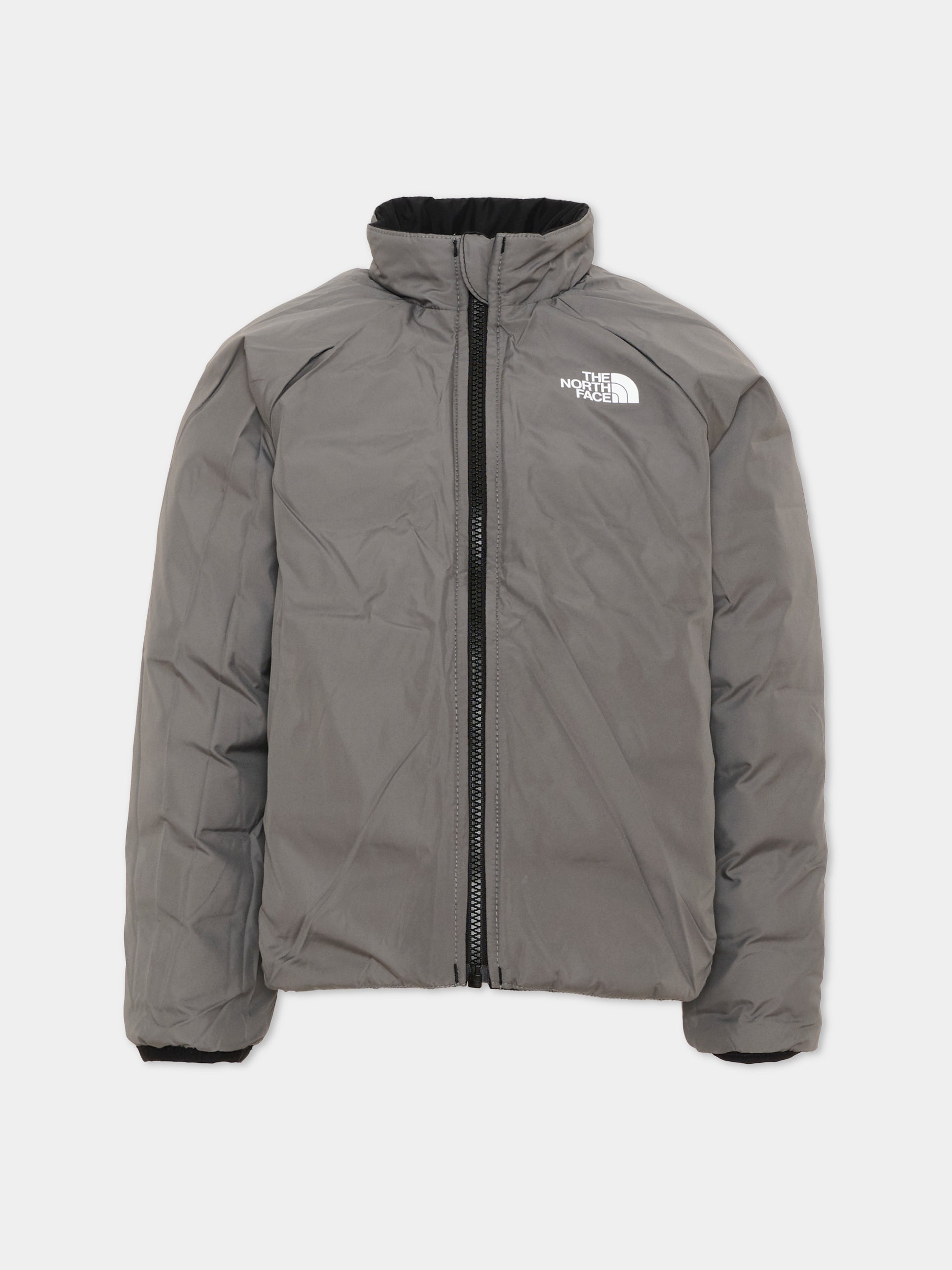 Piumini nero per bambino con logo,The North Face Kids,NF0A8H5AJK31