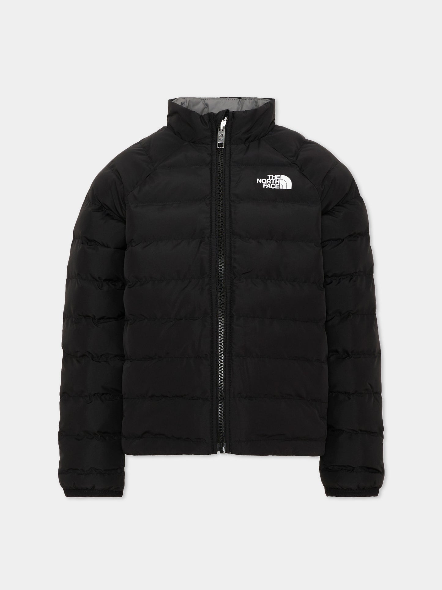 Piumini nero per bambino con logo,The North Face Kids,NF0A8H5AJK31