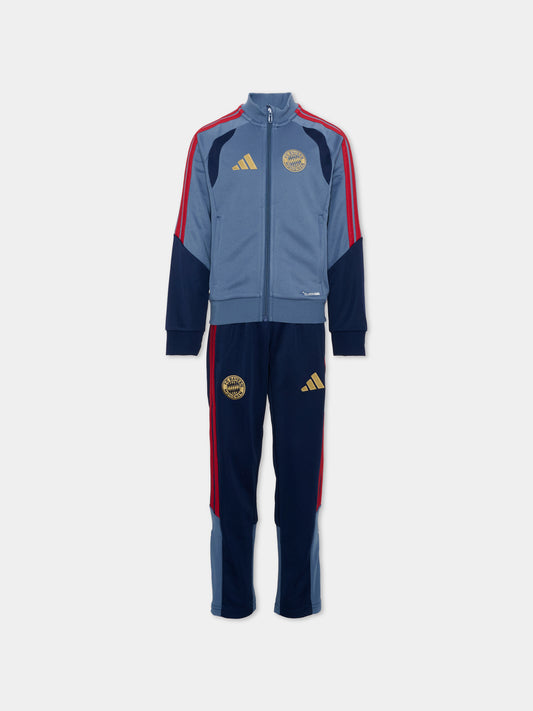 Completo sportivo blu per bambino Bayern Monaco,Adidas,KF0997