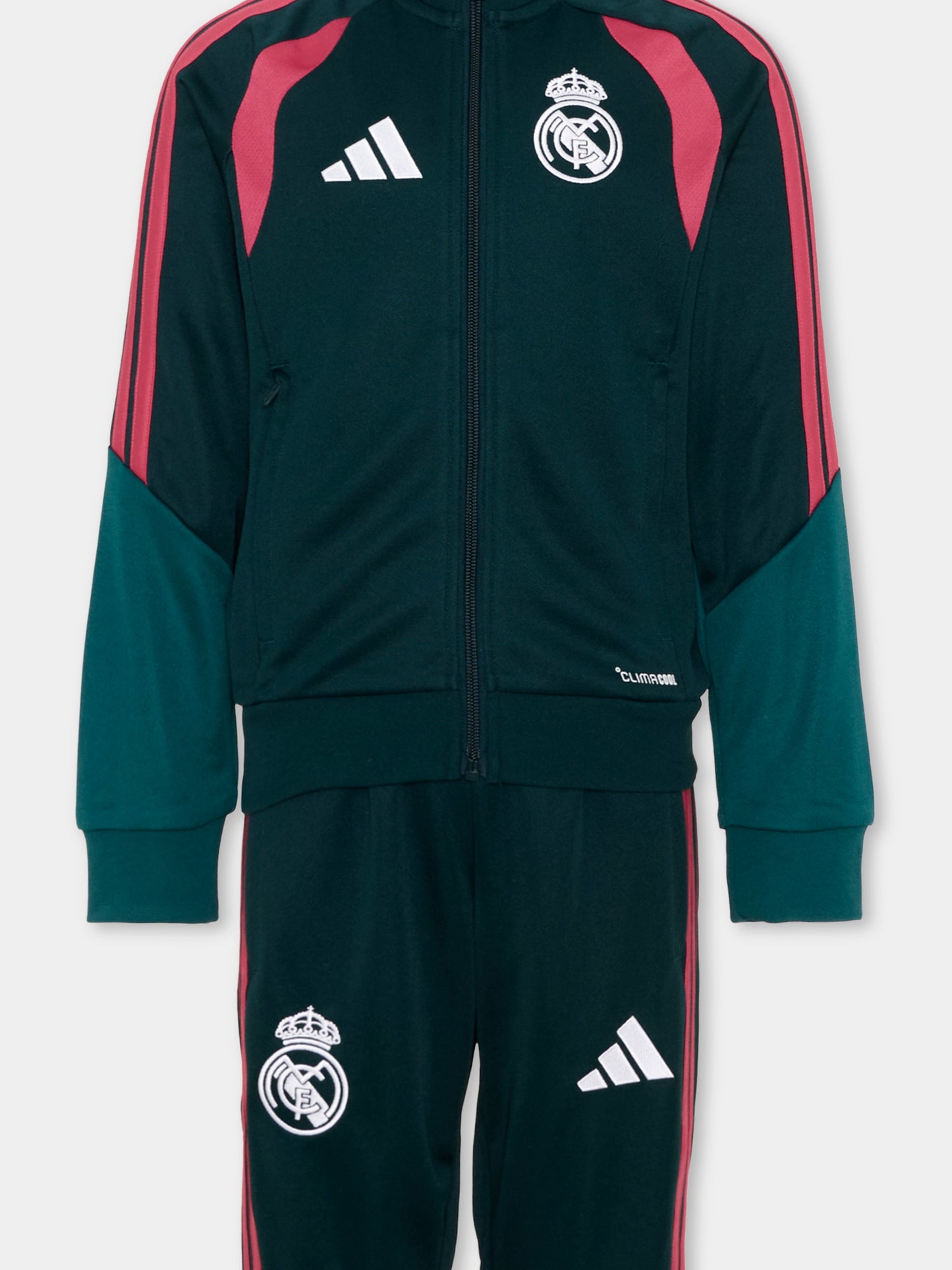 Completo sportivo verde per bambino Real Madrid,Adidas,KS4645