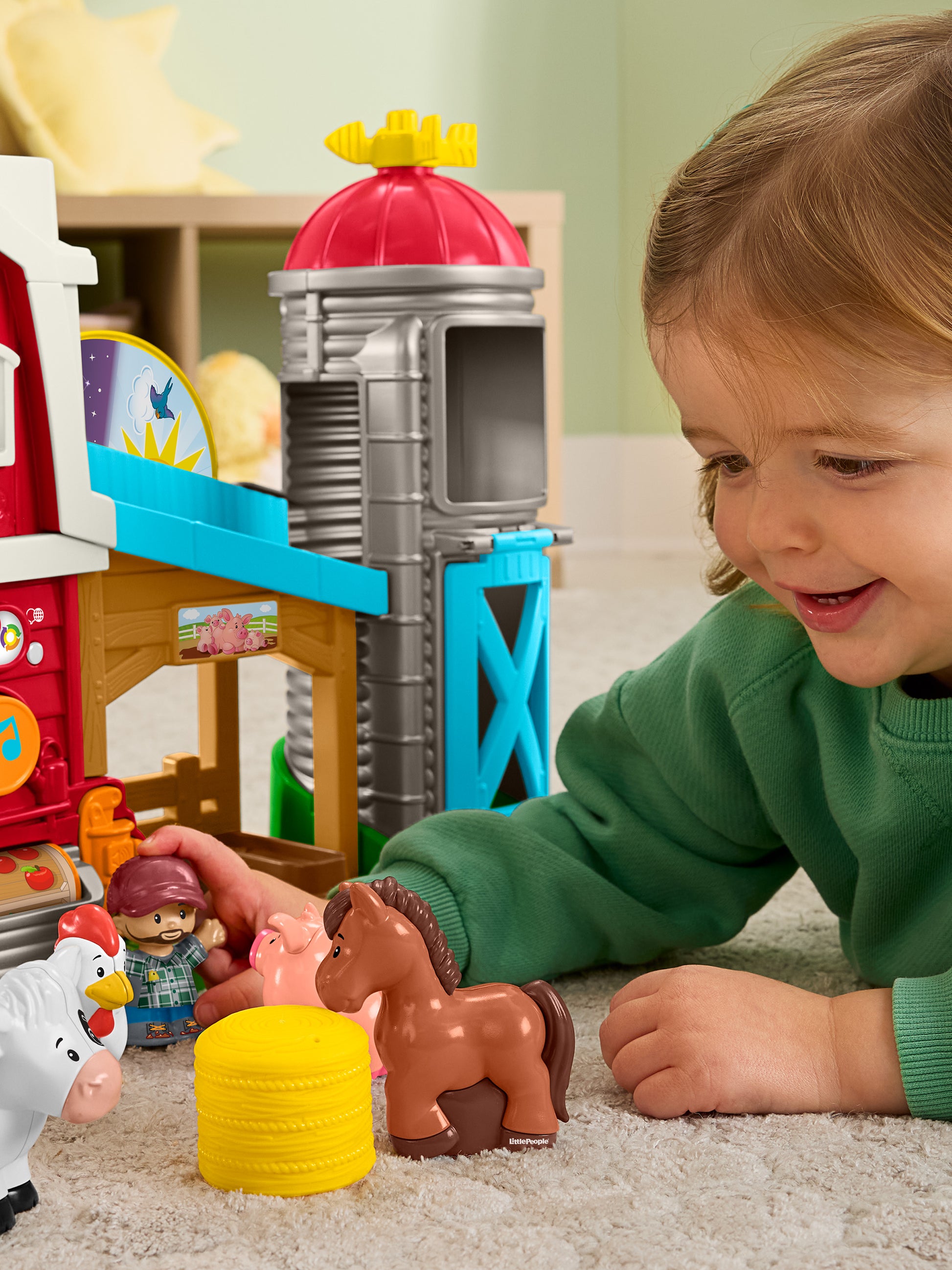 Little People Fattoria degli Animali Felici per bambini,Fisher Price,JGX09