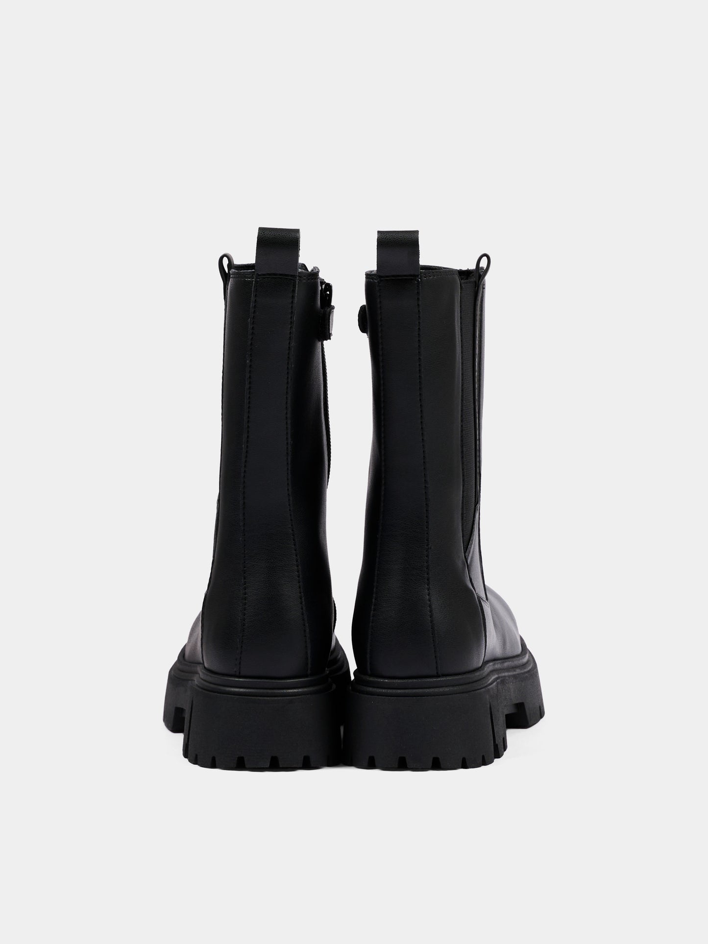 Stivaletti neri per bambina con logo,Calvin Klein Kids,V4A5 83431 1355999