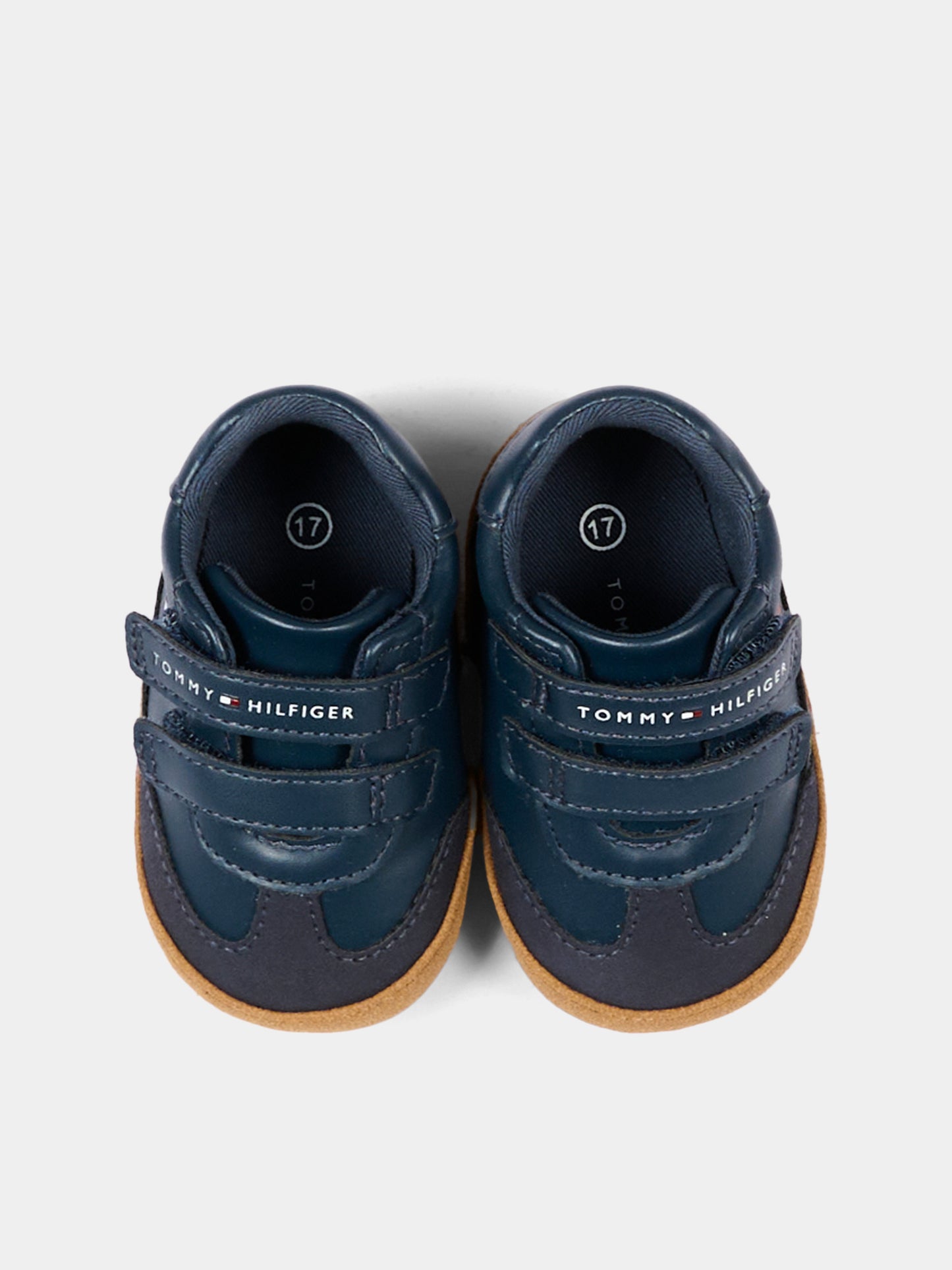 Sneakers blu per neonato con logo,Tommy Hilfiger Junior,T0B9 35210 1755800