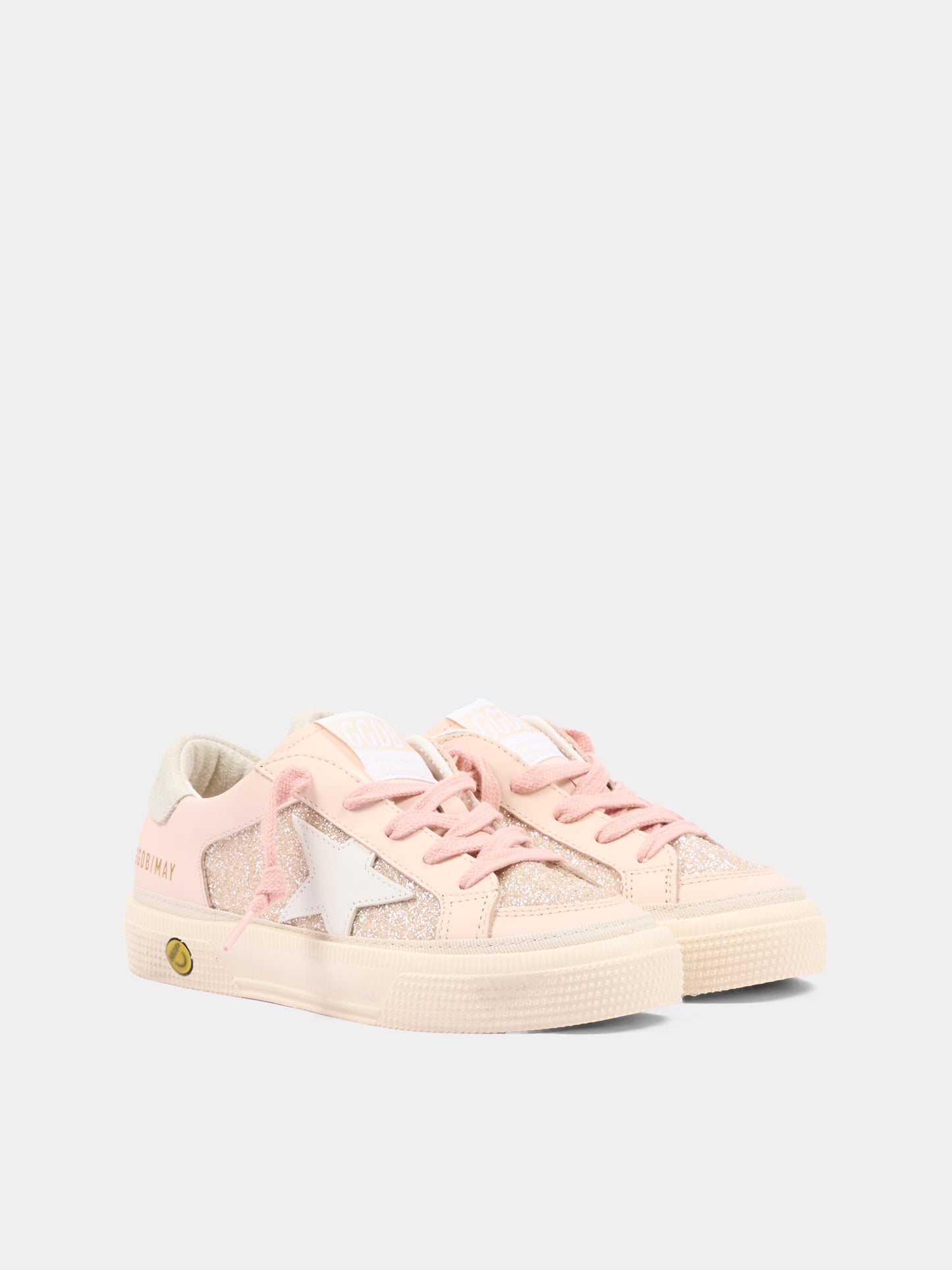 Sneakers rosa May per bambina,Golden Goose,GJF00495 F008671 25818