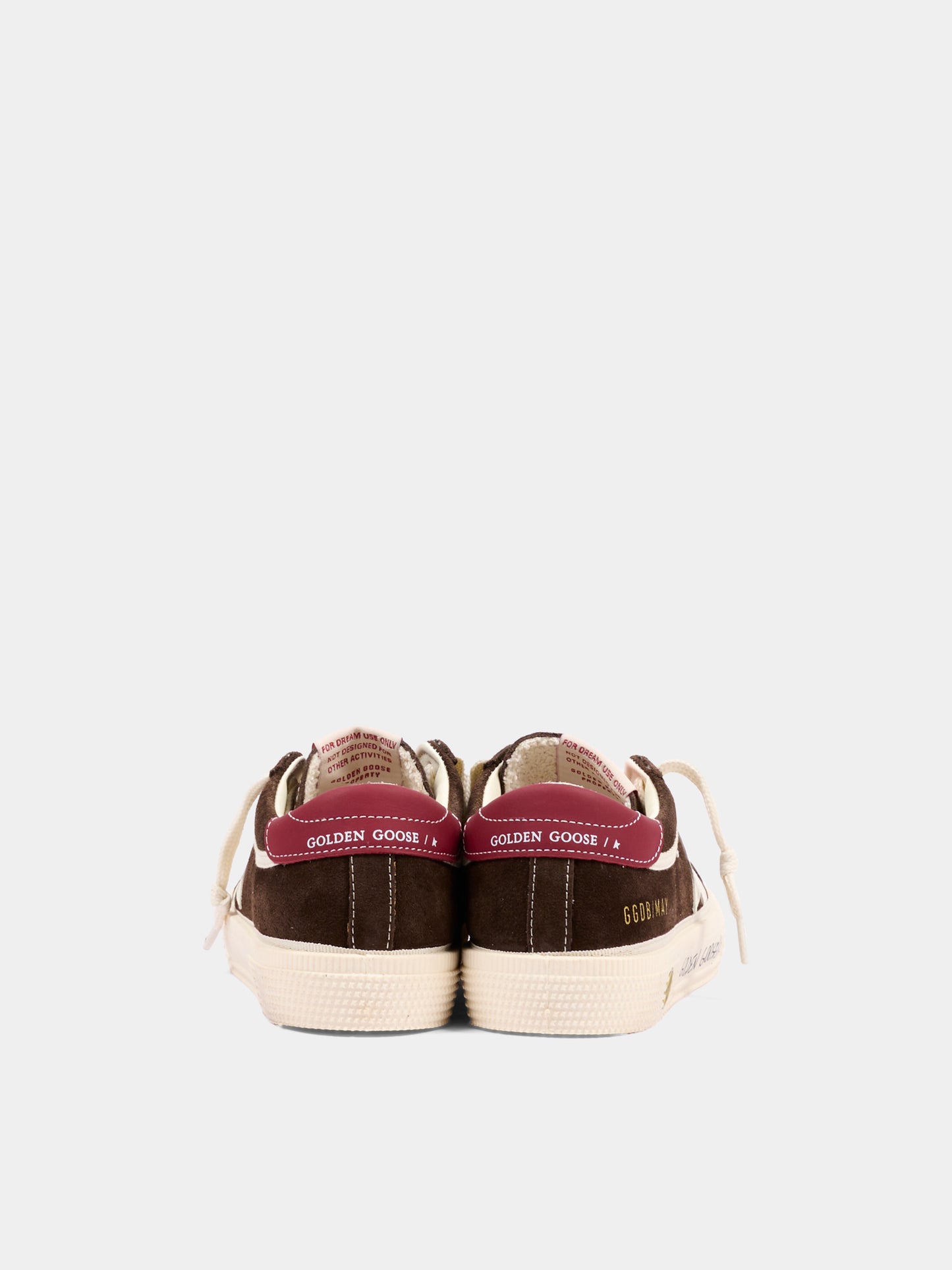 Sneakers marroni May per bambini,Golden Goose,GJF00496 F008645 55773