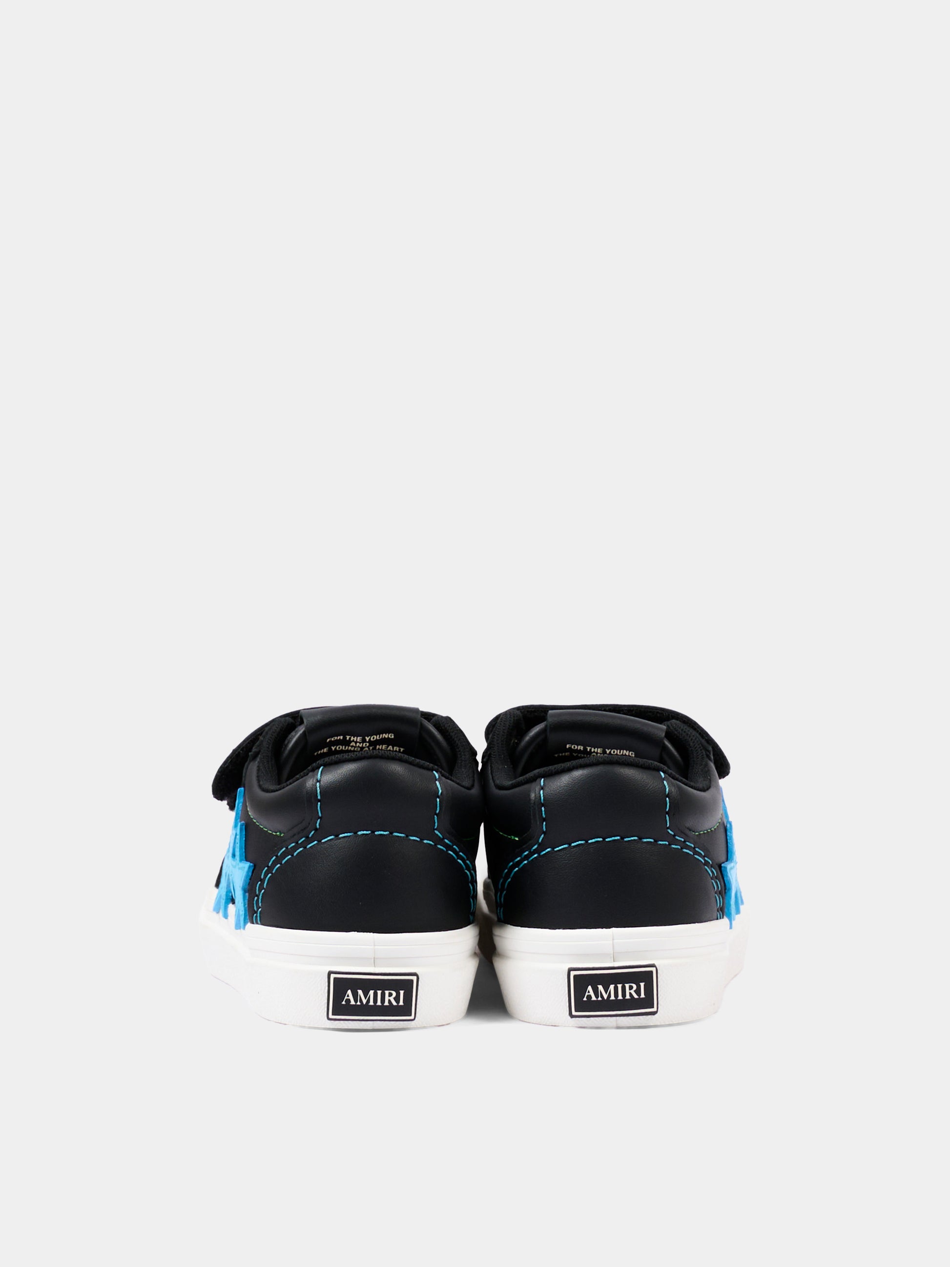 Sneakers nere per bambino con stelle,Amiri,AC326SN002 0002 BLACK
