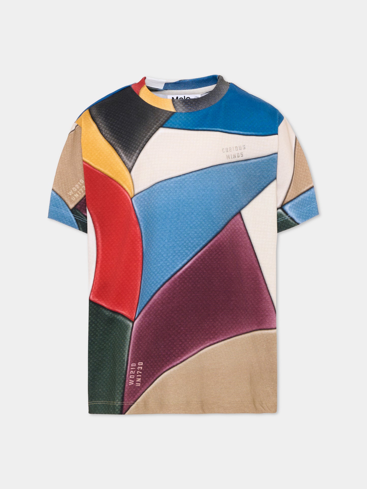 T-shirt multicolor Rodney per bambino,Molo,1W26A204 6254