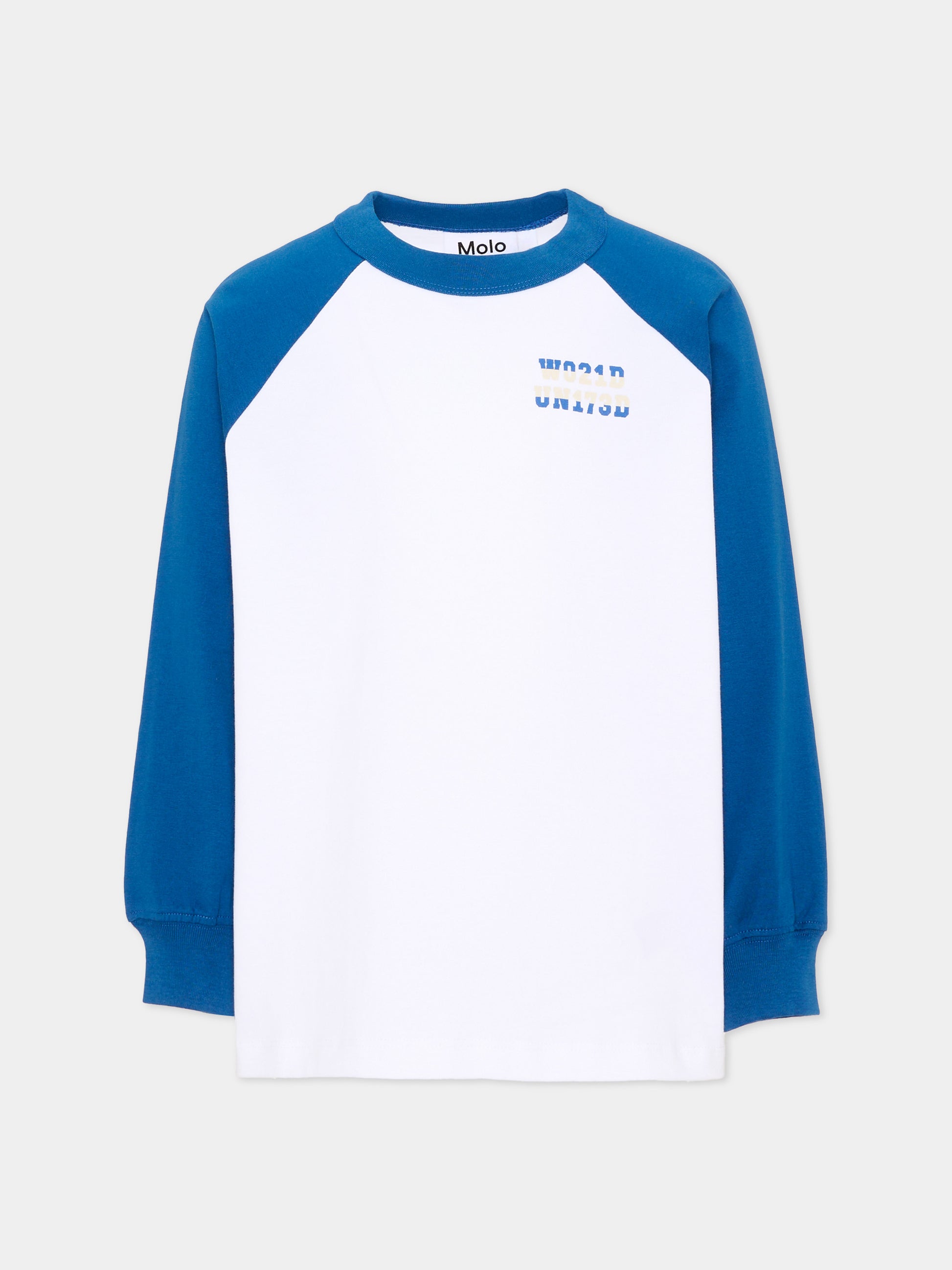 T-Shirt bianca per bambino,Molo,1W26A408 9928