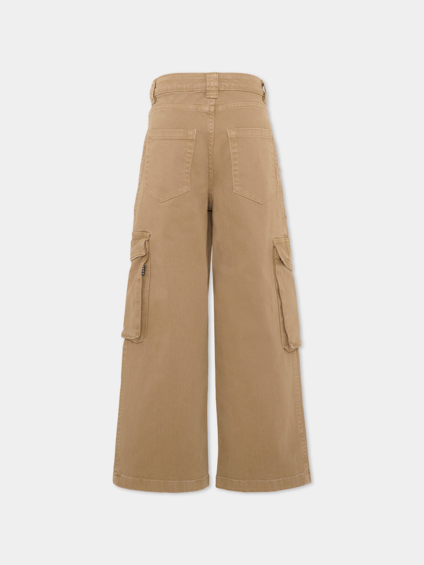 Pantaloni beige Alter per bambino cargo,Molo,1W26I105 8810