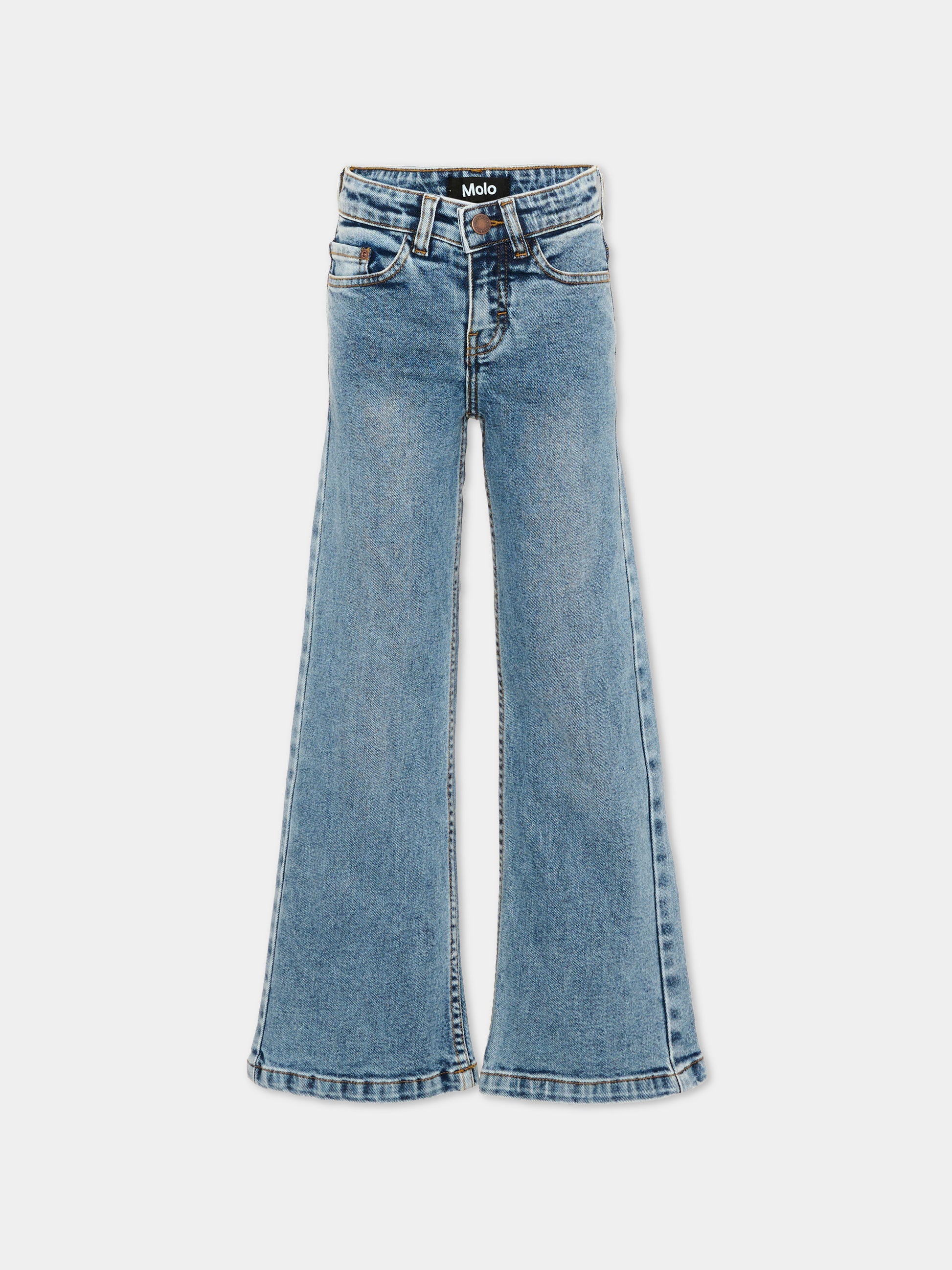 Jeans denim Asta per bambina,Molo,2NOSI102 1106