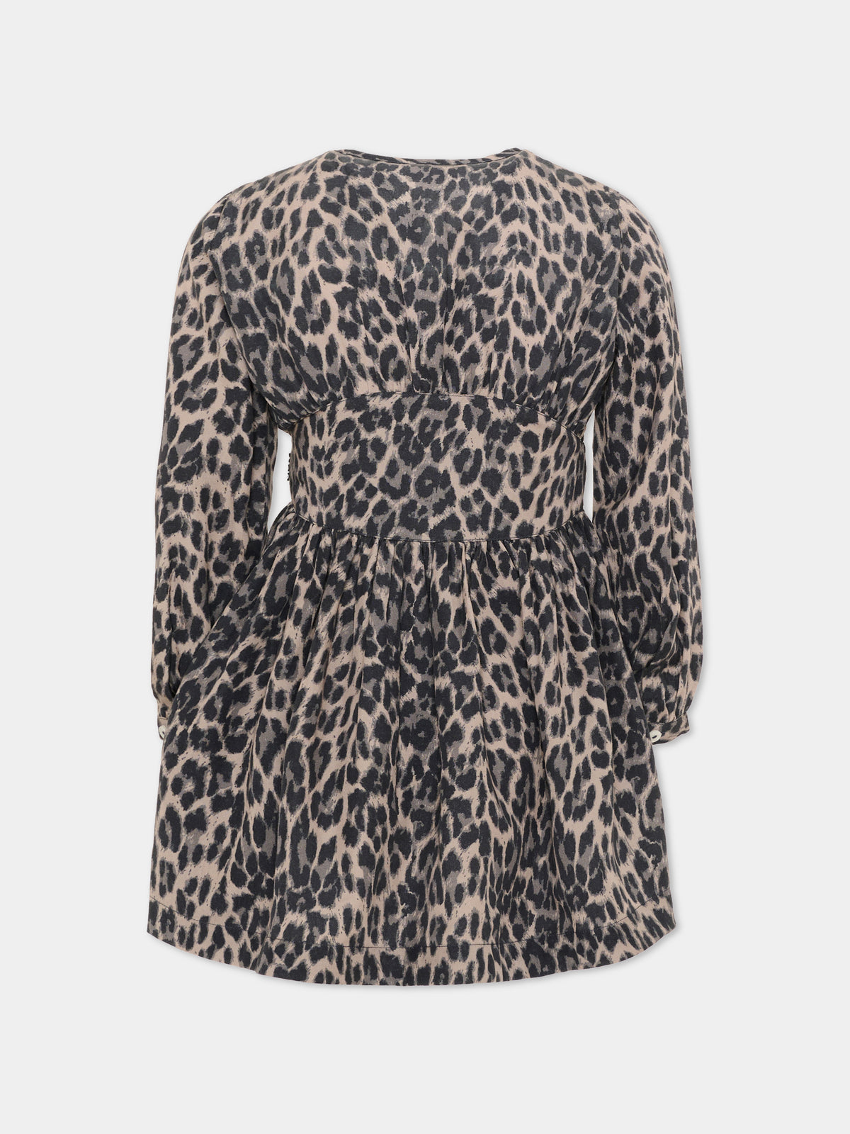 Vestito marrone Caro per bambina,Molo,2W26E216 9783