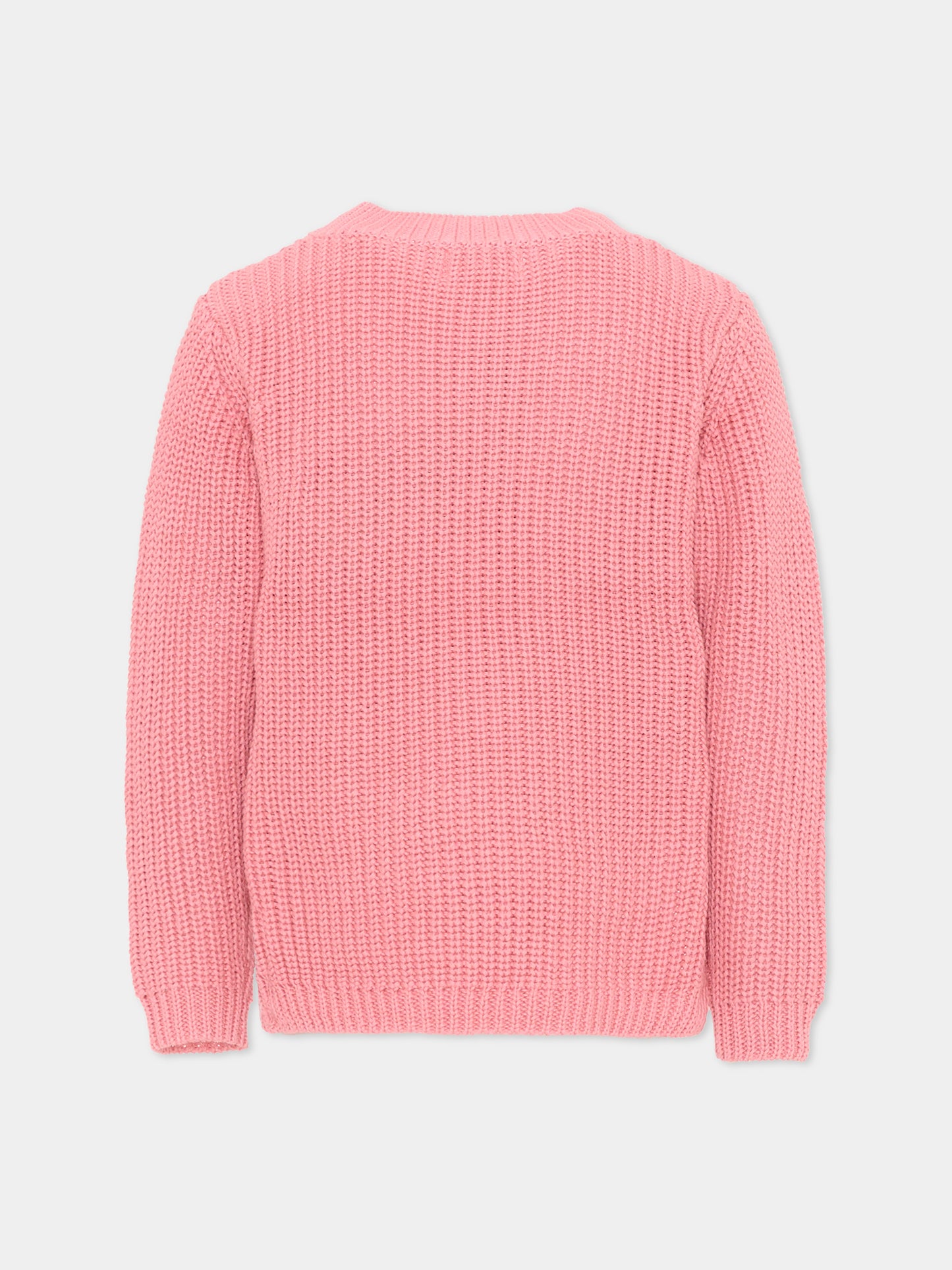 Maglione rosa Gillis per bambina,Molo,2W26K203 8355