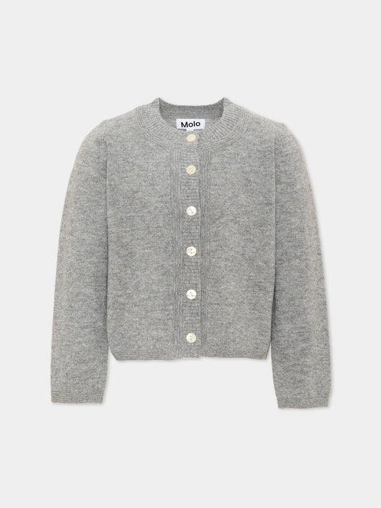Cardigan grigio Giovanna per bambina,Molo,2W26K302 1046