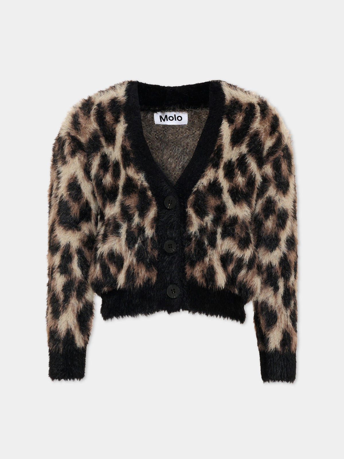 Cardigan marrone Gilly per bambina,Molo,2W26K311 9783