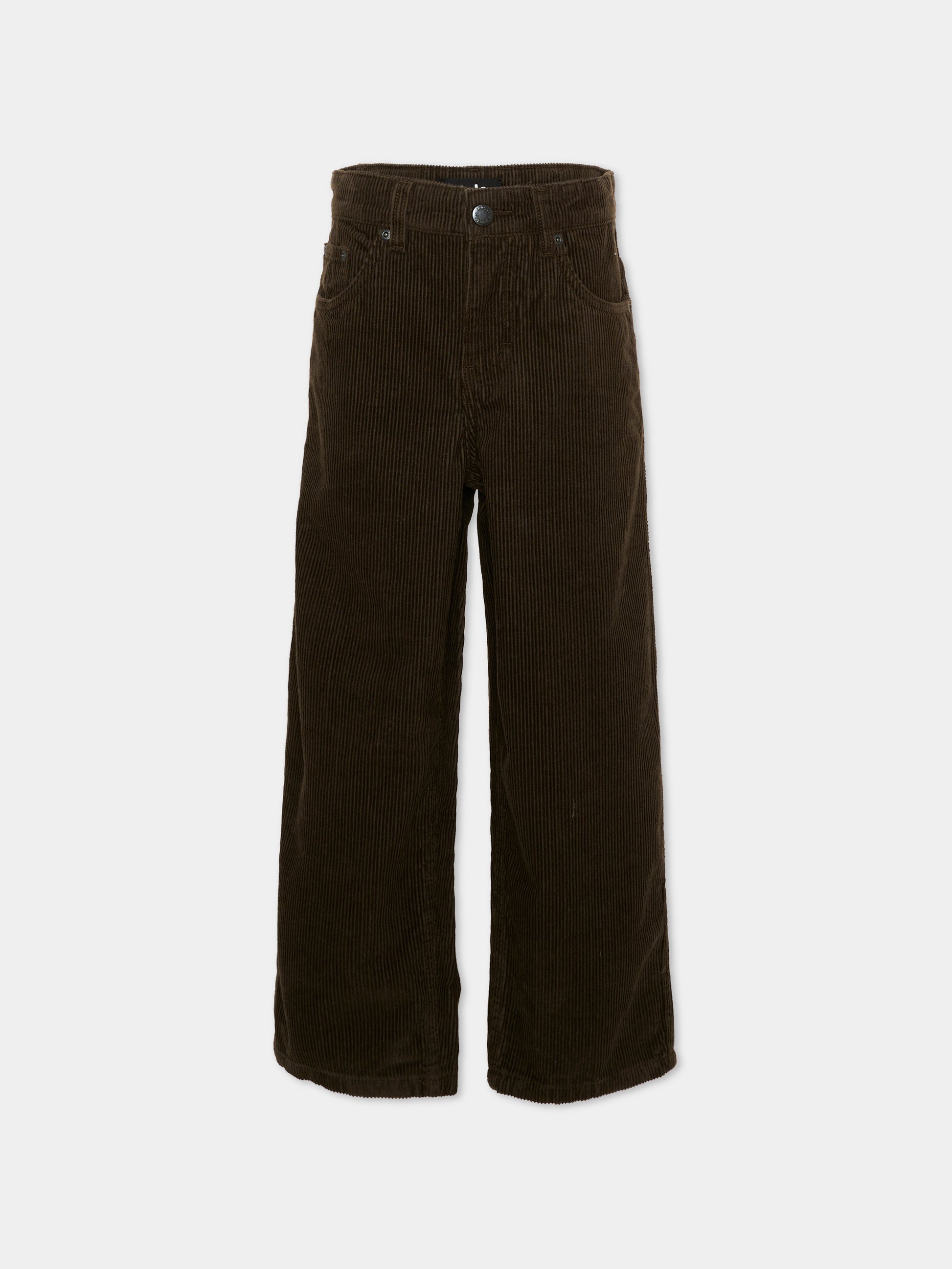Pantaloni marroni Aiden per bambini,Molo,6W26I113 5722