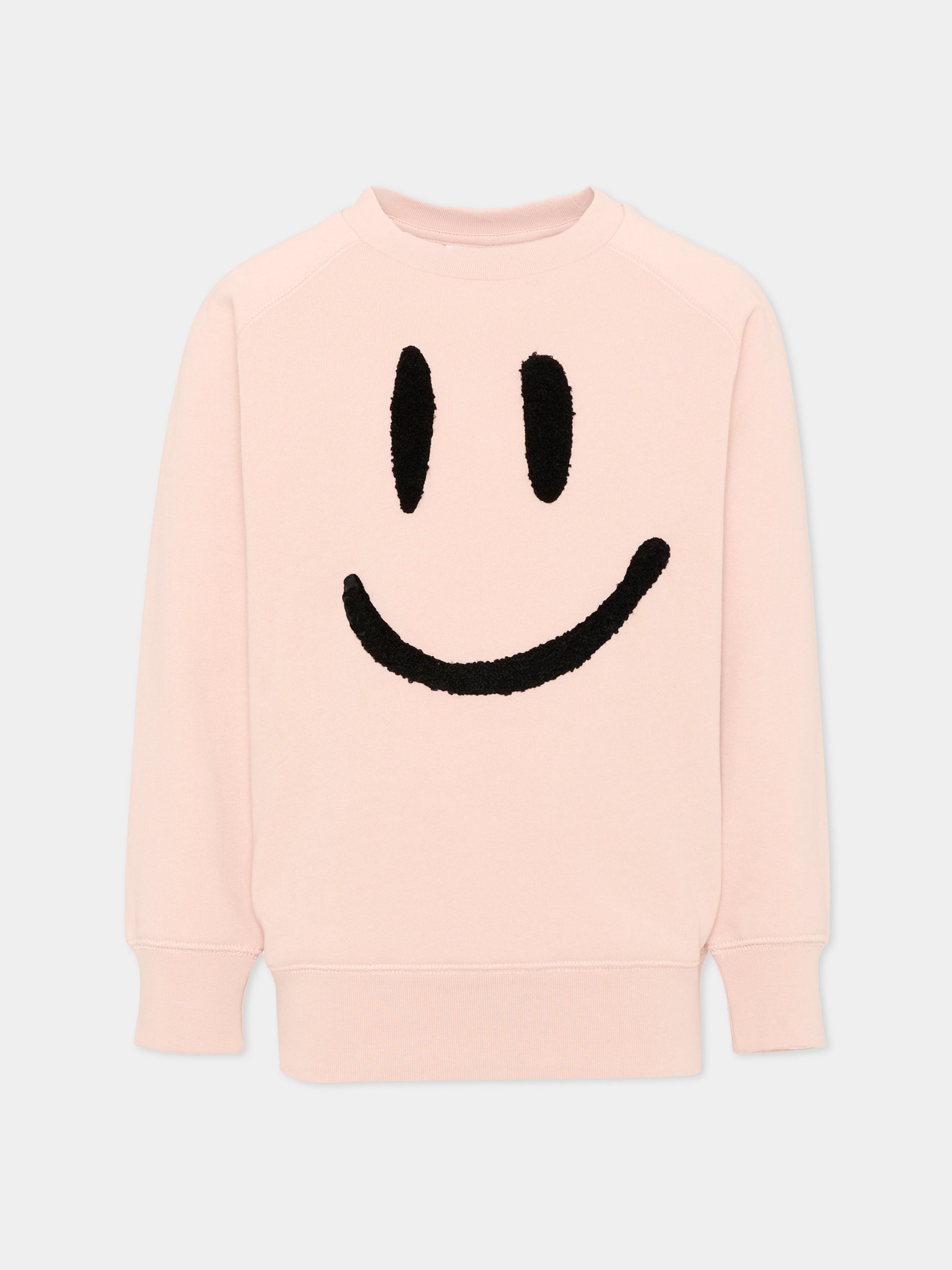 Felpa rosa  Mike  per bambina smile,Molo,6W26J201 8058