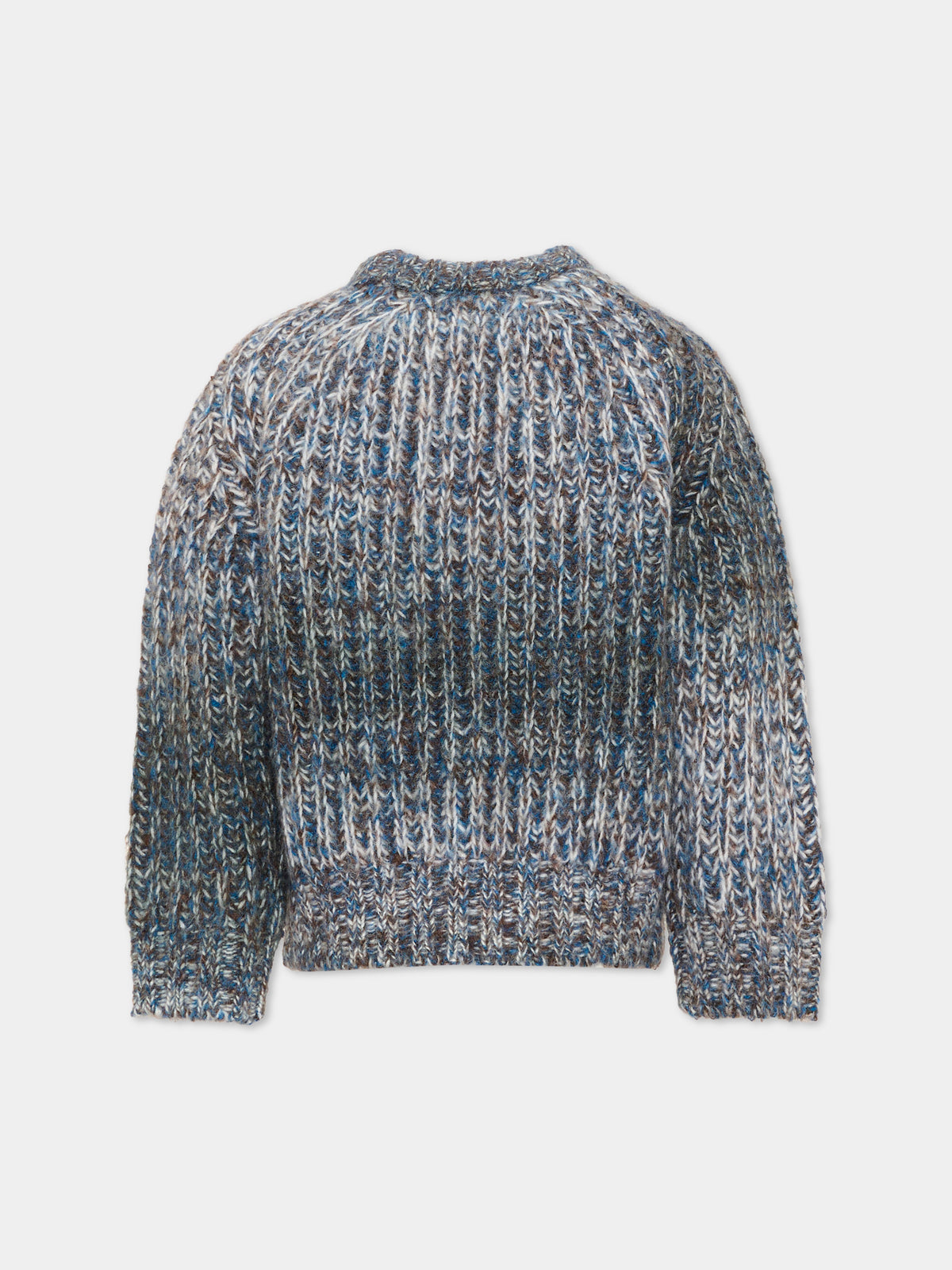 Maglione grigio Bosse mélange per bambini,Molo,6W26K208 6250