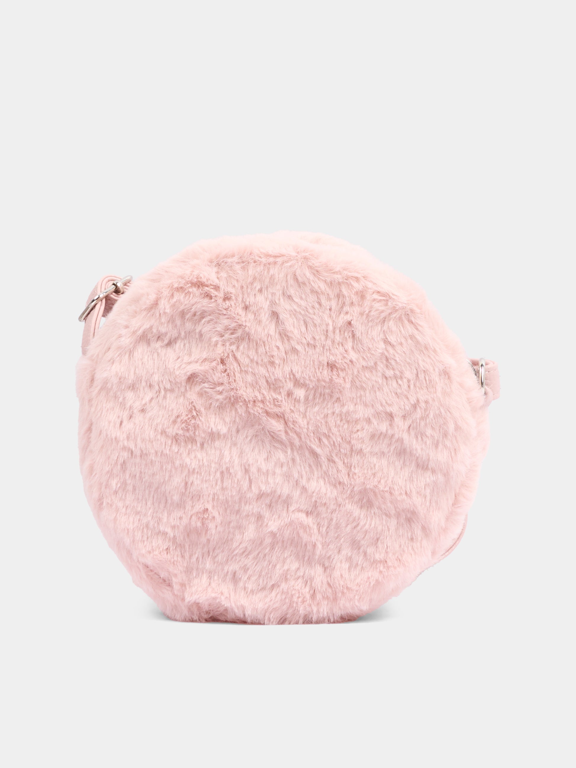 Borsa rosa Fluffy per bambina con smile,Molo,7W26V108 8058