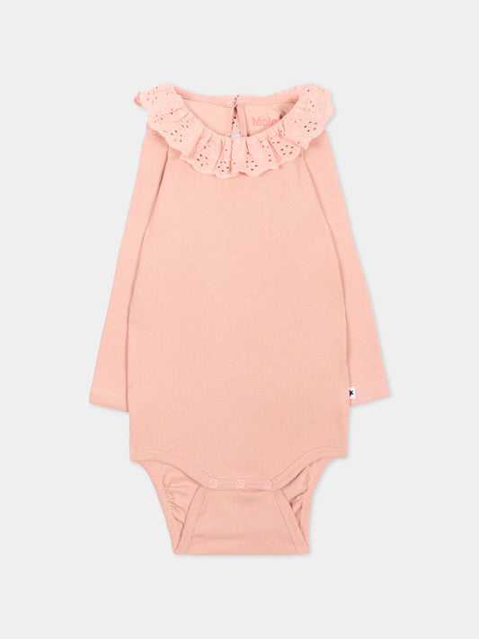 Body rosa Faye per neonata,Molo,4W26B204 5724
