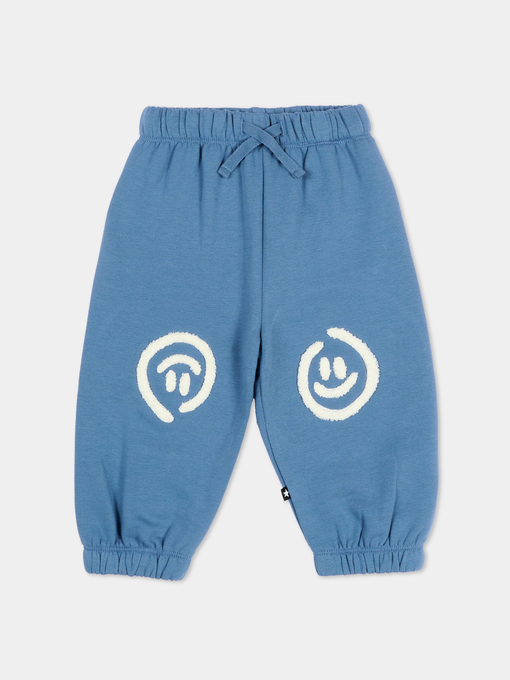 Pantalone blu Simon con smile per neonato,Molo,6W26I212 8030