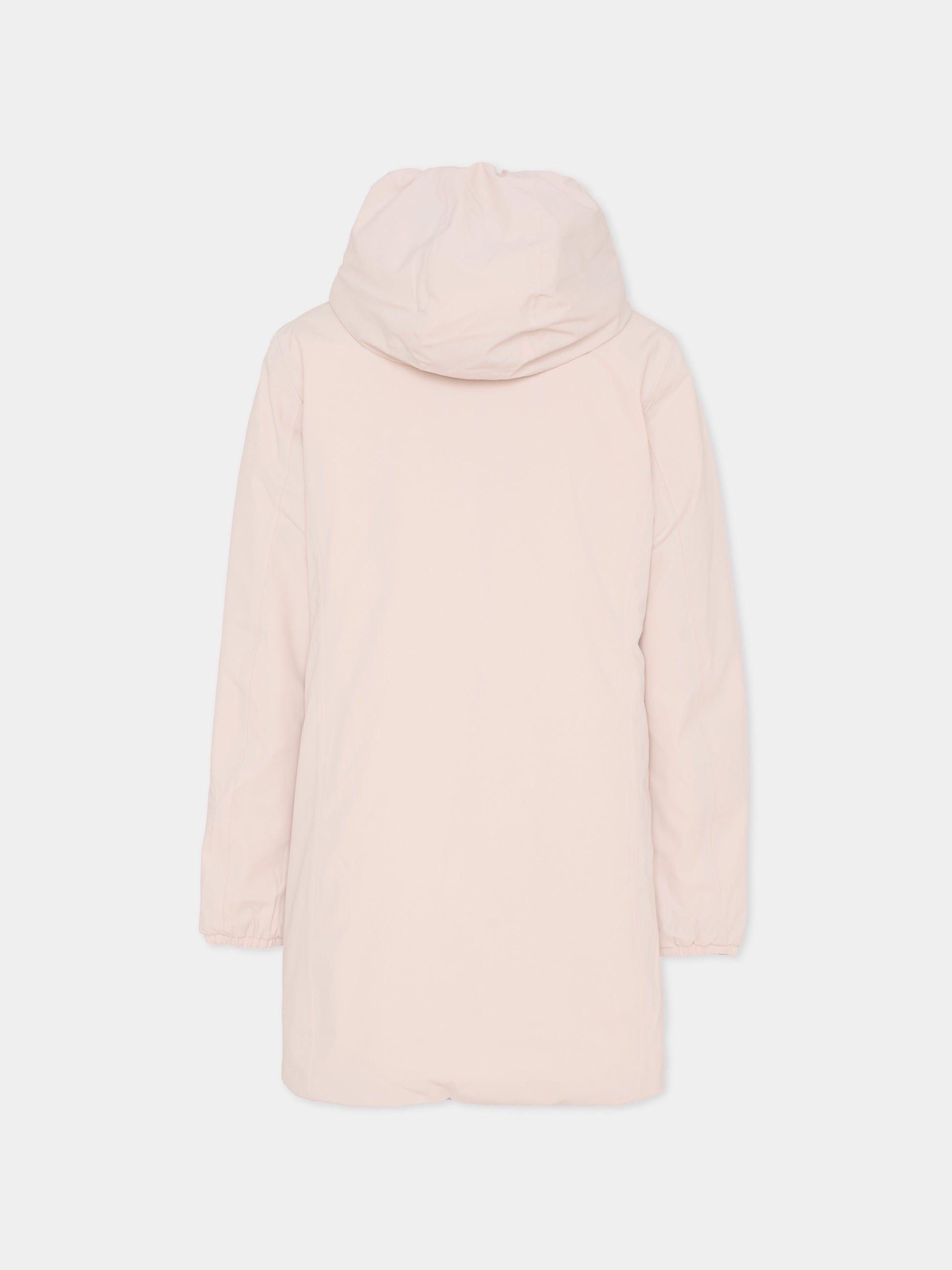 Piumino reversibile P. Denise St Warm rosa per bambina con logo,K-way,K11517W BBO