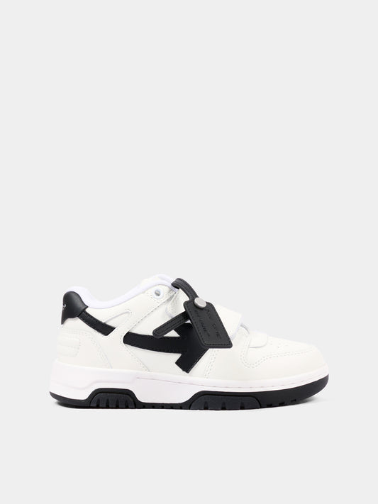 Sneakers Out of Office bianche per bambino con Arrow,Off White,OF06431101