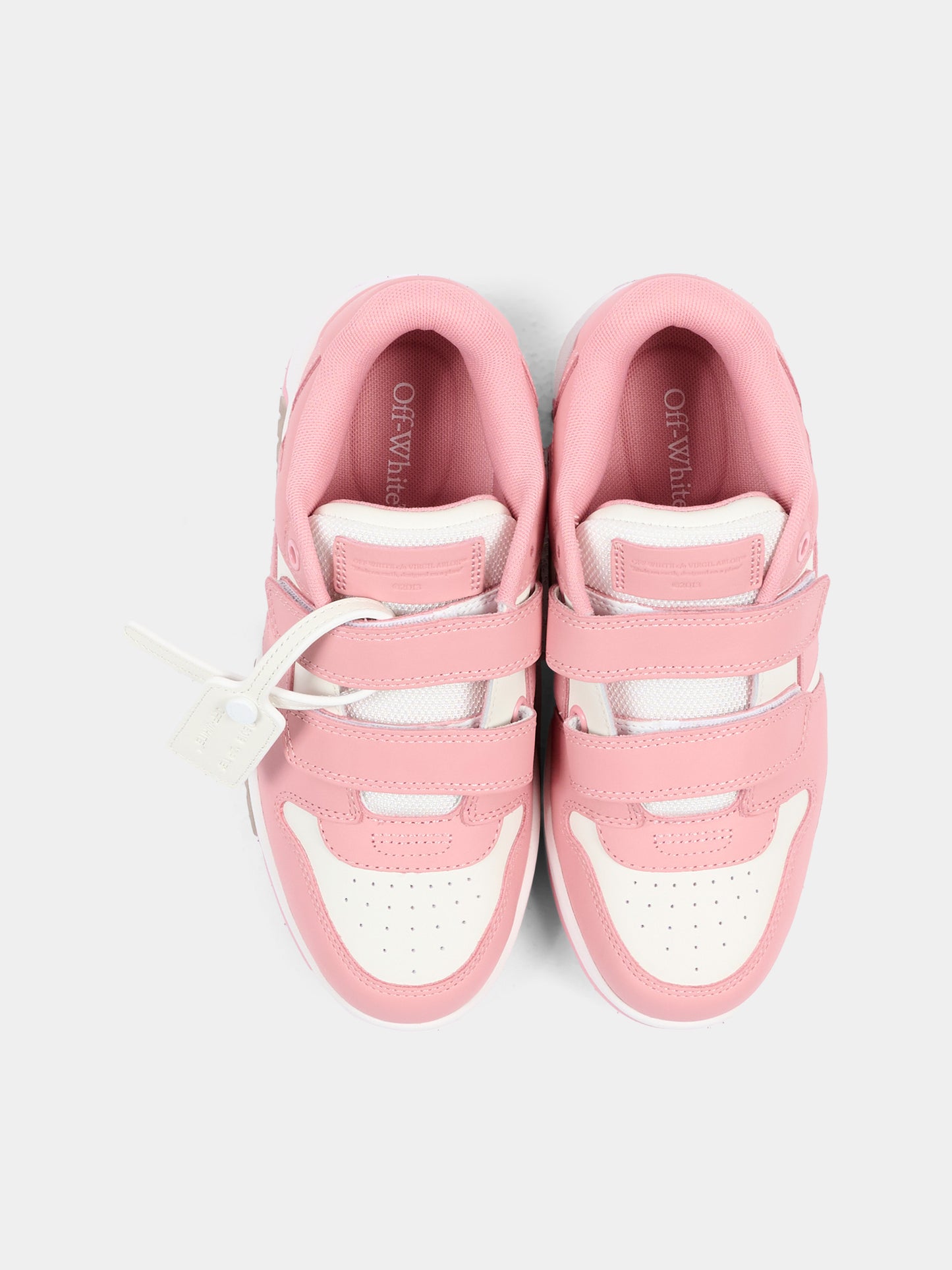 Sneakers Strap Out of Office rosa per bambina,Off White,OF06413655