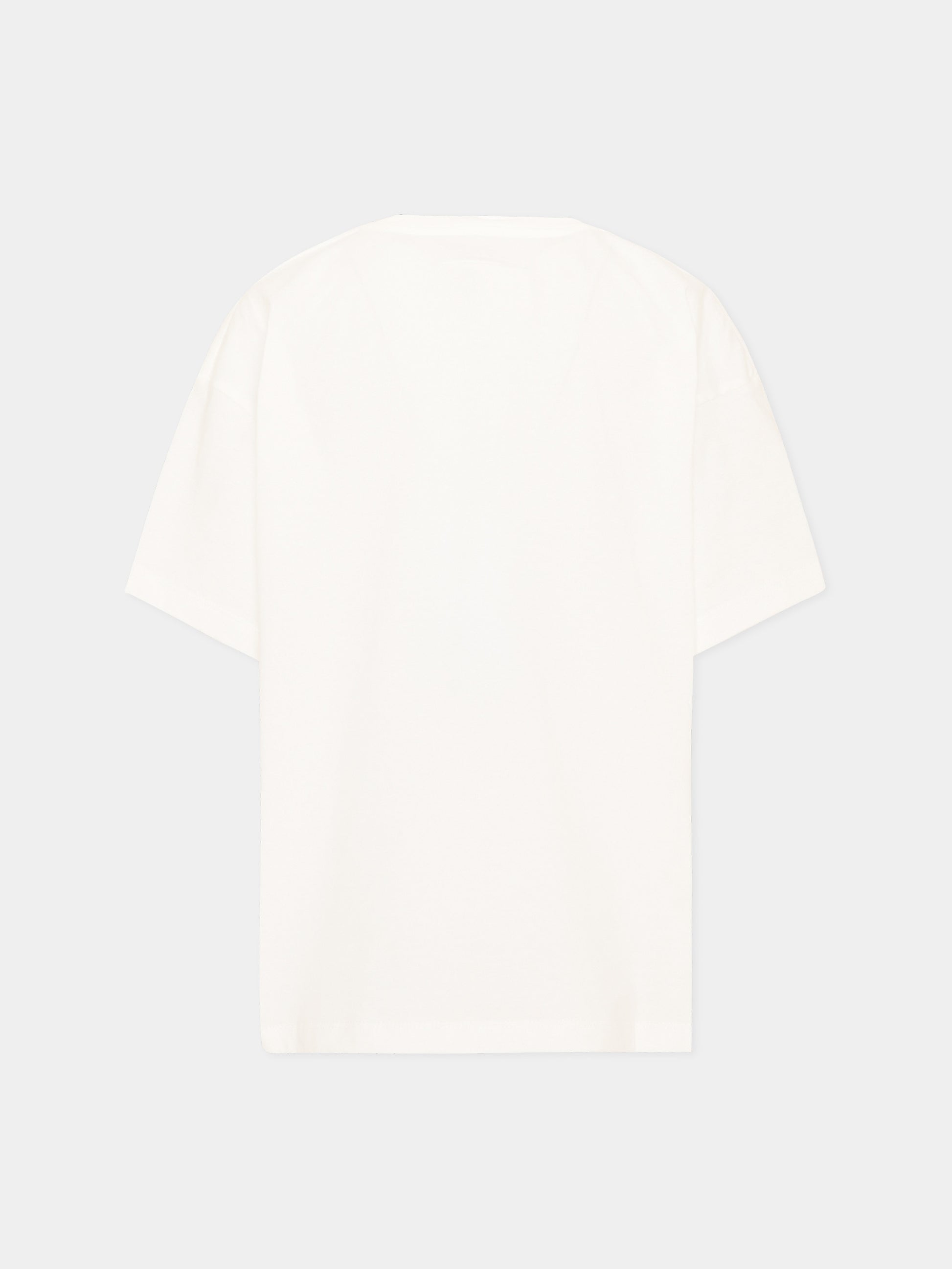 T-Shirt bianca per bambini con logo,Mm6 Maison Margiela,M61117 MM02Y M6102