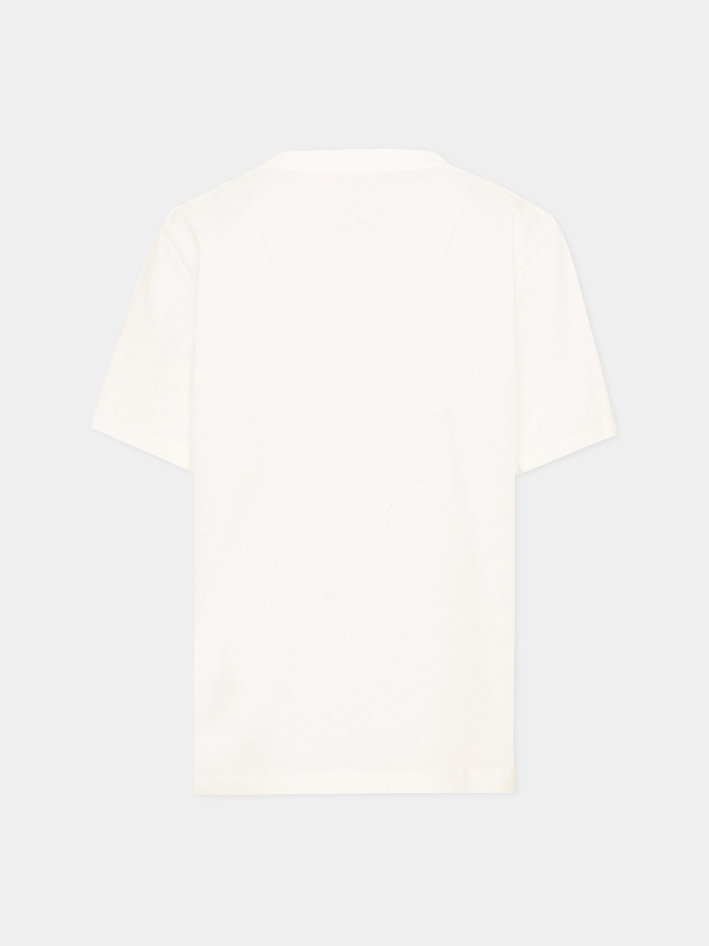 T-Shirt multicolor per bambini con logo,Mm6 Maison Margiela,M61162 MM04I M6C52