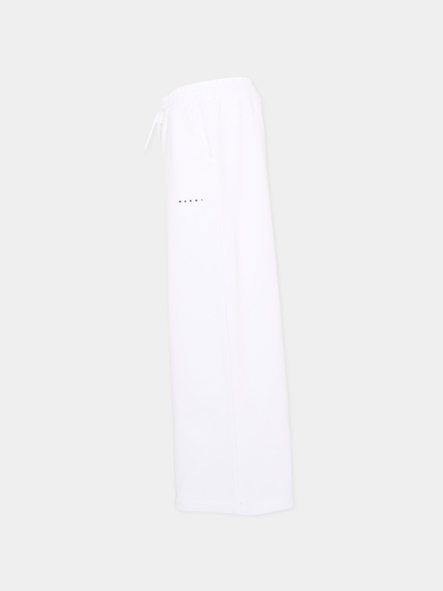 Pantaloni sportivi bianchi per bambini con logo,Marni Kids,M01432 M00V0 0M100