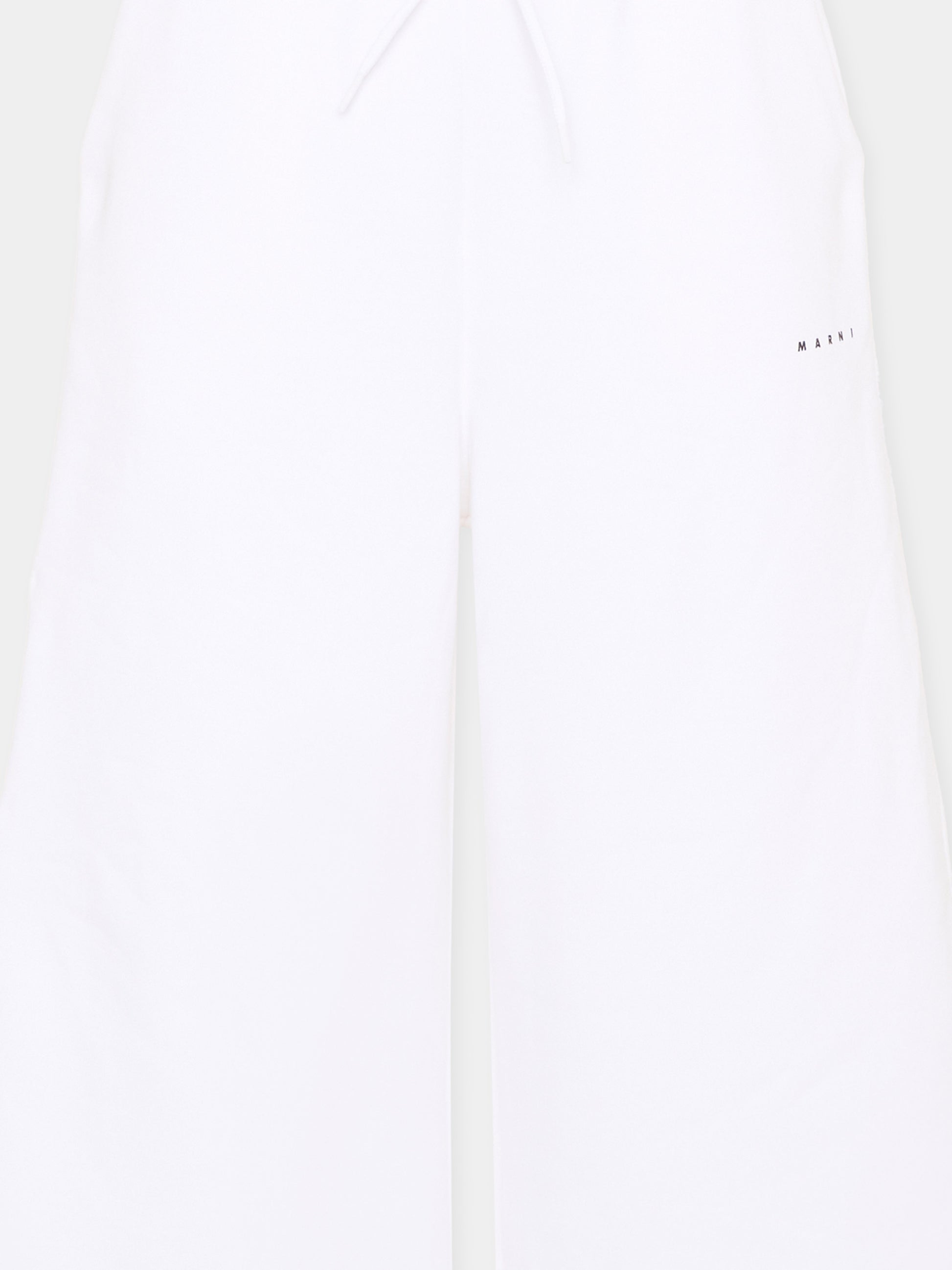 Pantaloni sportivi bianchi per bambini con logo,Marni Kids,M01432 M00V0 0M100
