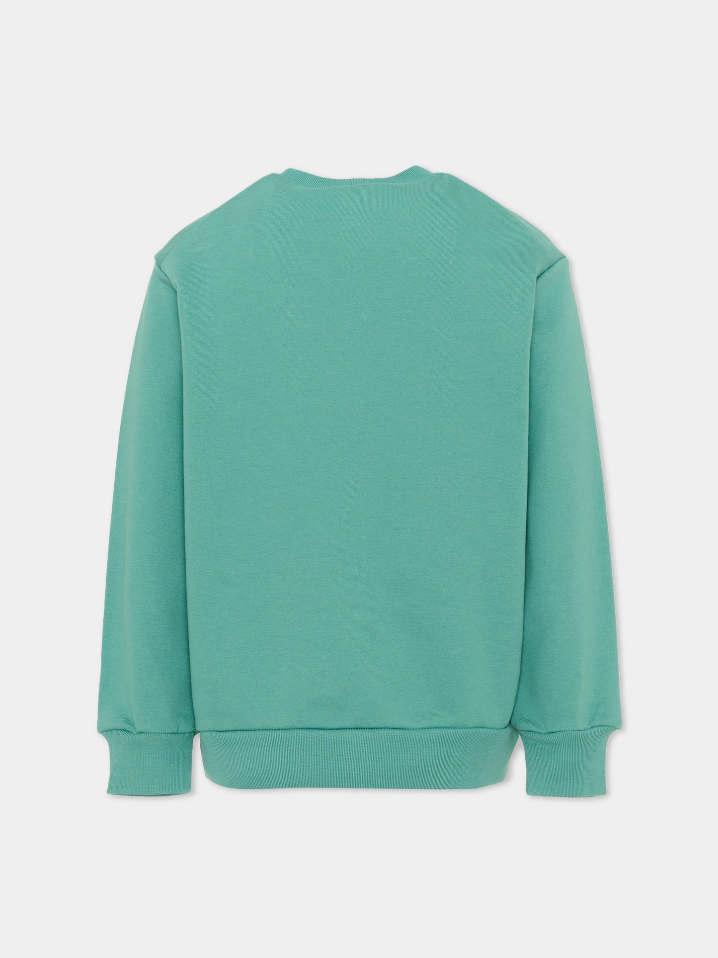 Felpa verde per bambini con logo,Marni Kids,M01612 M00V0 0M545