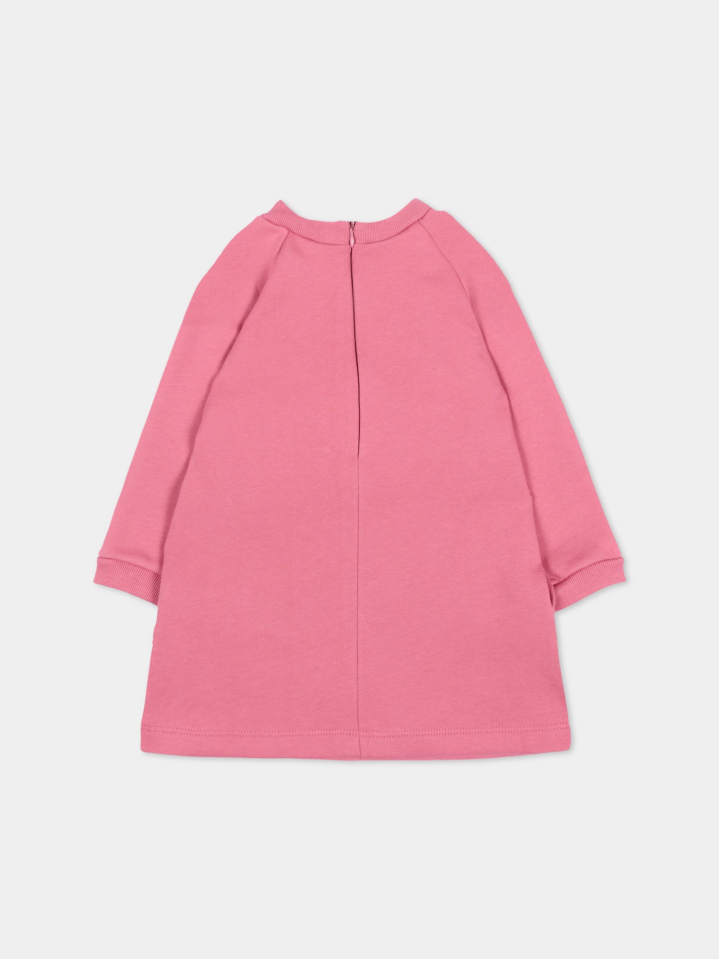 Vestito rosa per neonata con logo,Marni Kids,M01835 M00YN 0M352