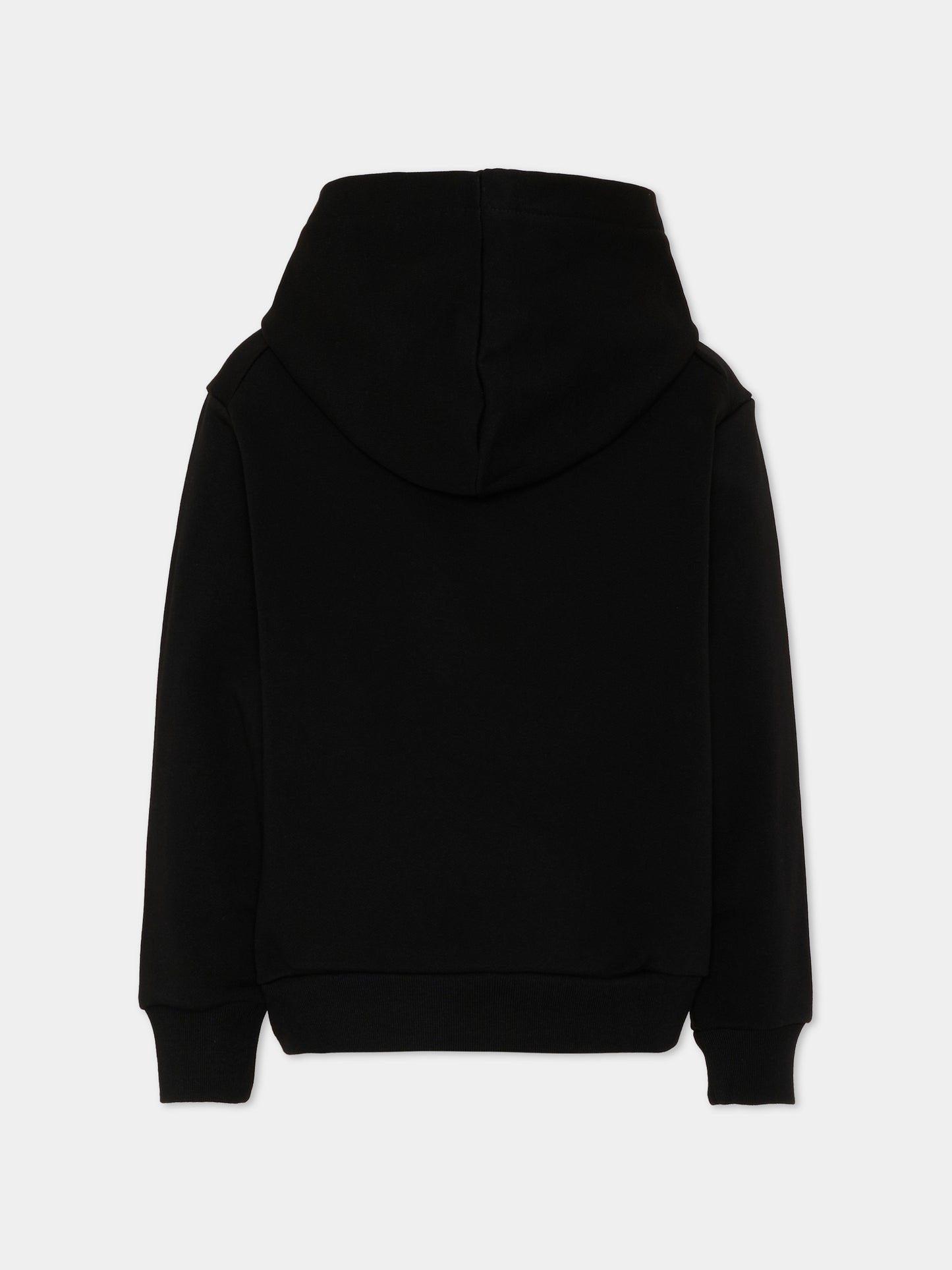 Felpa nera per bambini con logo,Marni Kids,M01883 M00V0 0M900