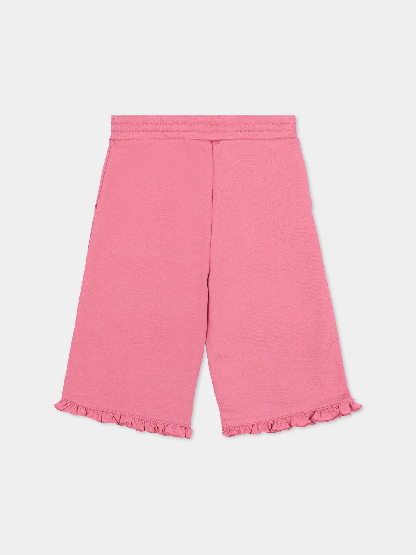 Pantaloni rosa per neonata con logo,Marni Kids,M01922 M00YN 0M352