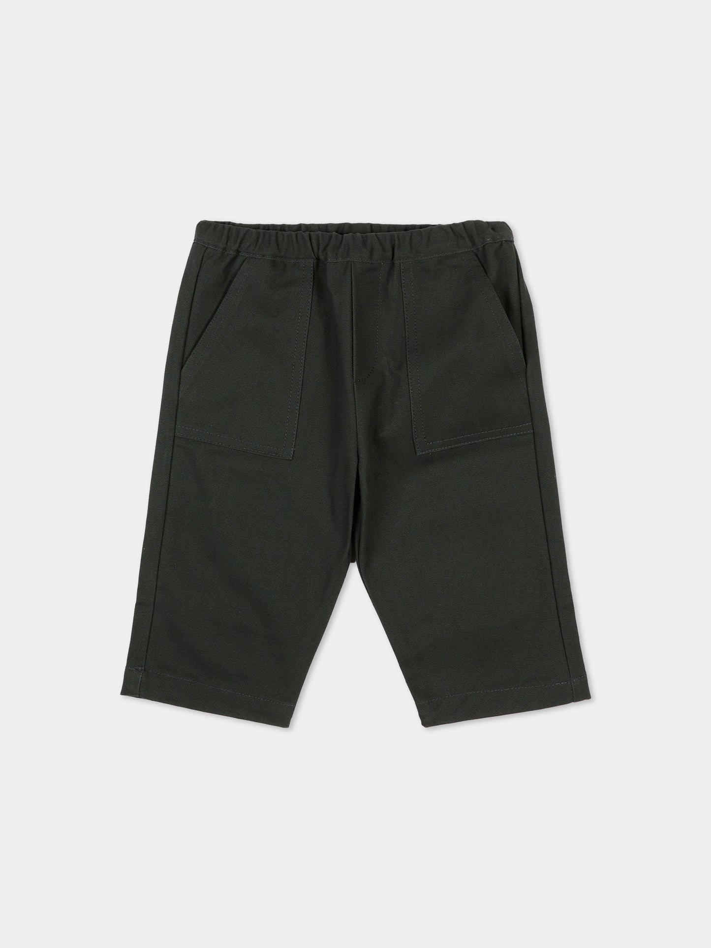 Pantaloni casual grigi per neonati con logo,Marni Kids,M01927 M00XI 0M924