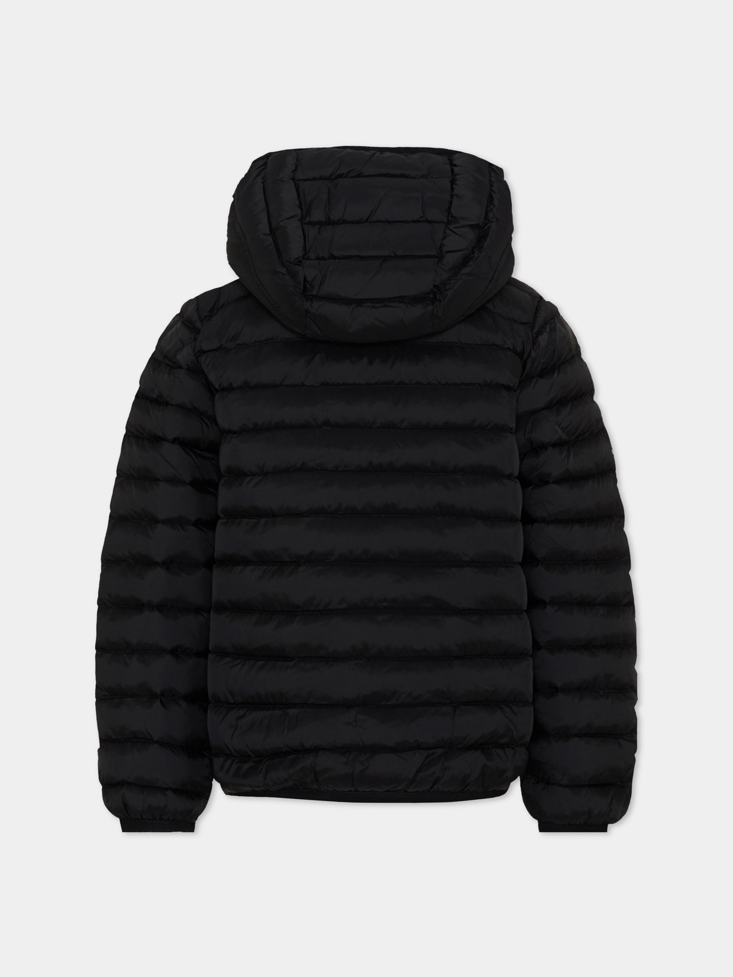 Piumino nero per bambini con logo,Dsquared2,DQ3232 D0ABC DQ900