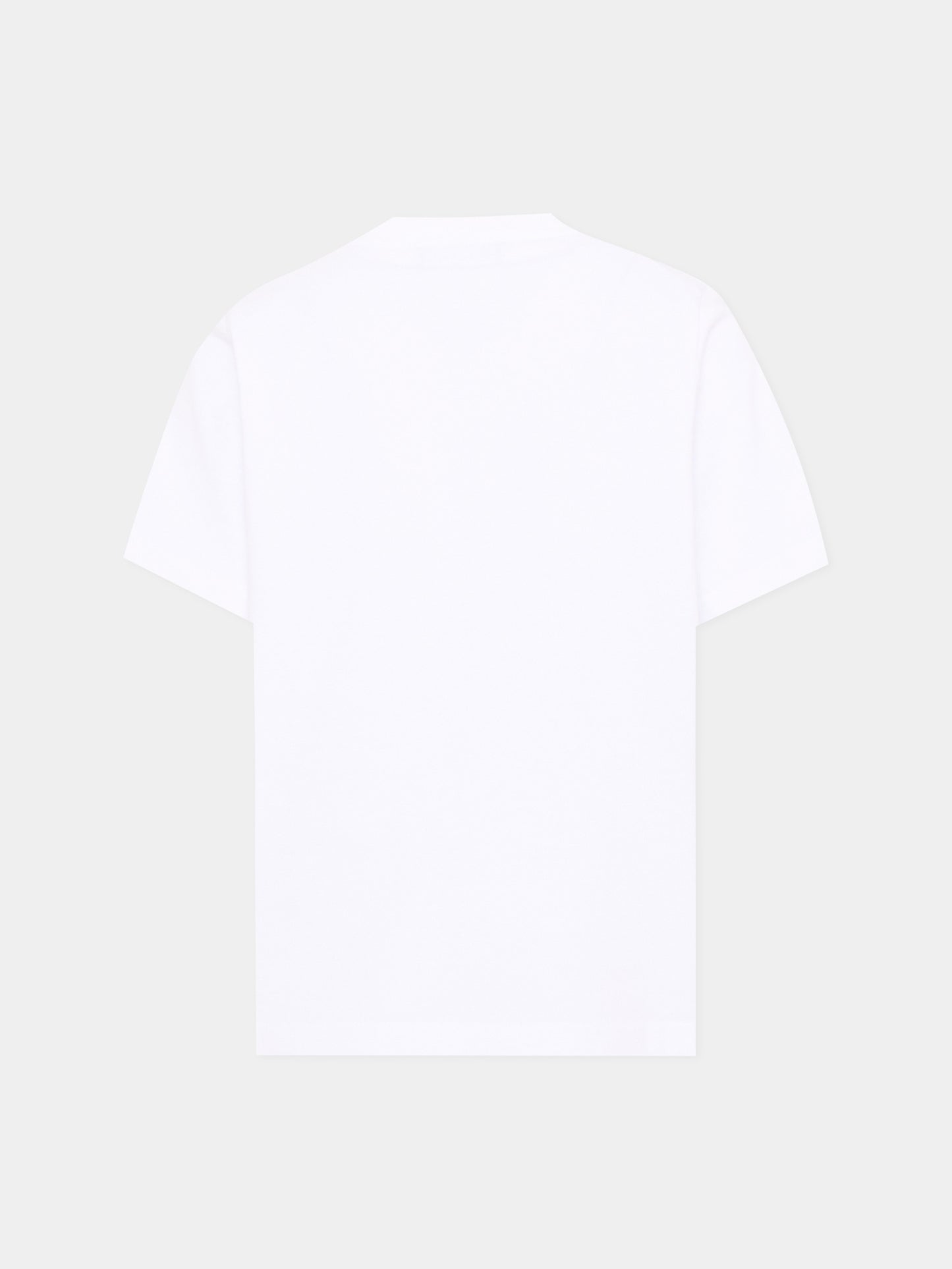 T-shirt bianca per bambino con logo,Dsquared2,DQ3434 D0AJ5 DQ100