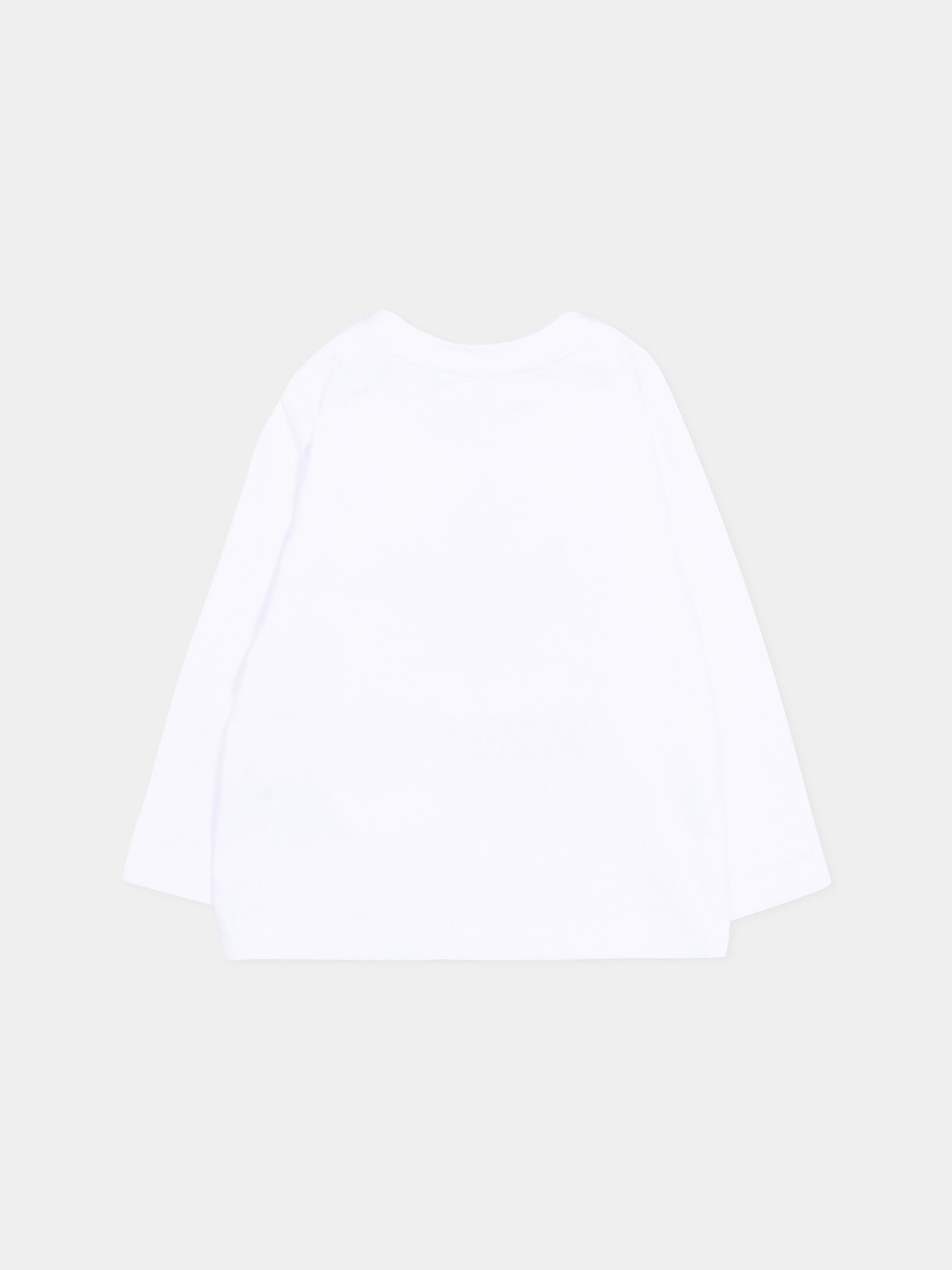 T-Shirt bianca per neonati con logo,Dsquared2,DQ3502 D0AJ5 DQ100