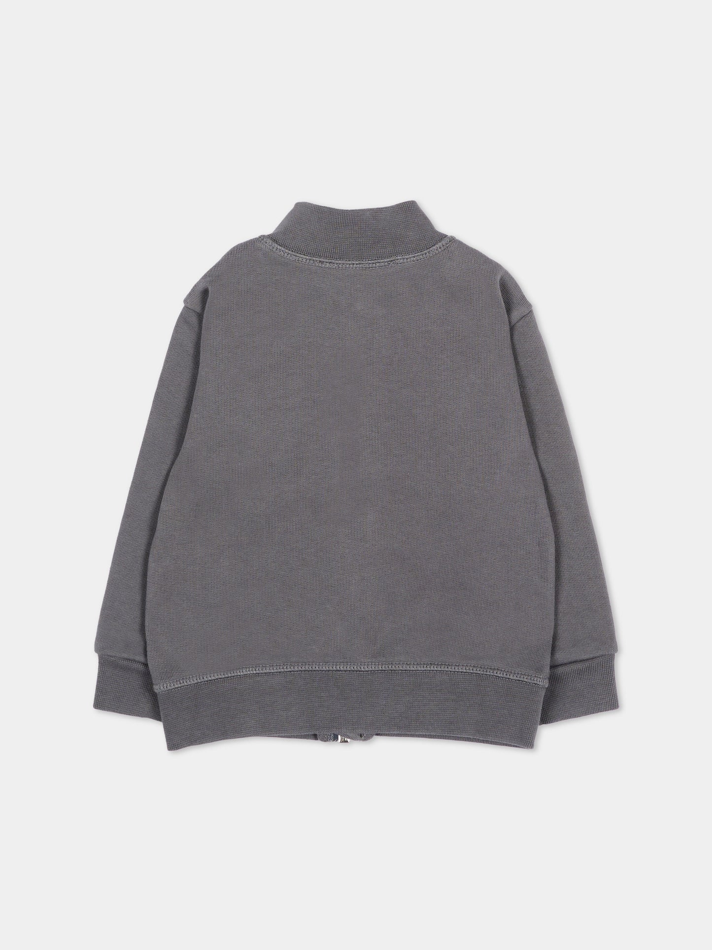 Felpa grigia per neonato con logo,Dsquared2,DQ3504 D0AJ6 DQ913