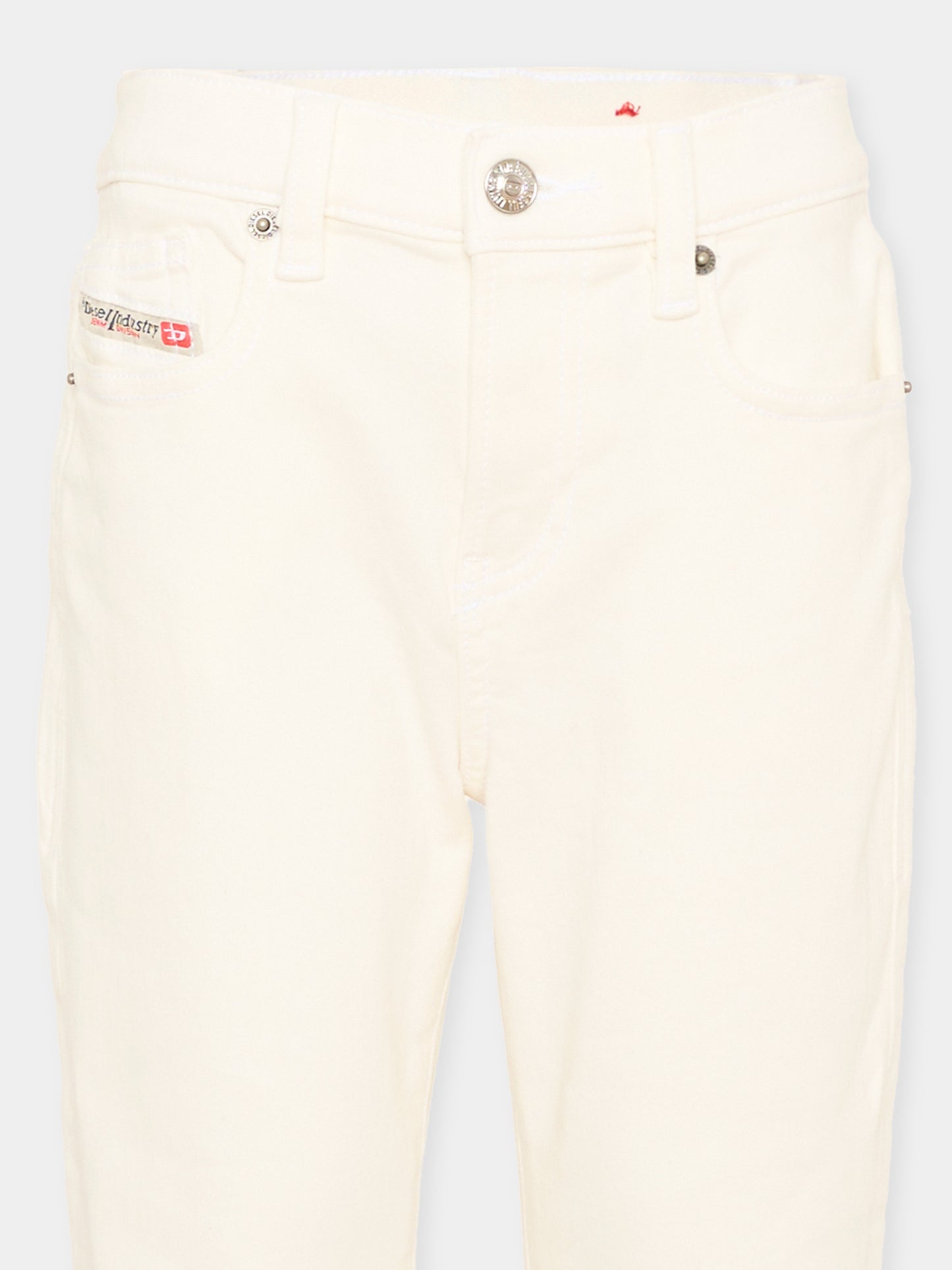 Jeans avorio per bambino con logo,Diesel,J01000 KXBR6 K141