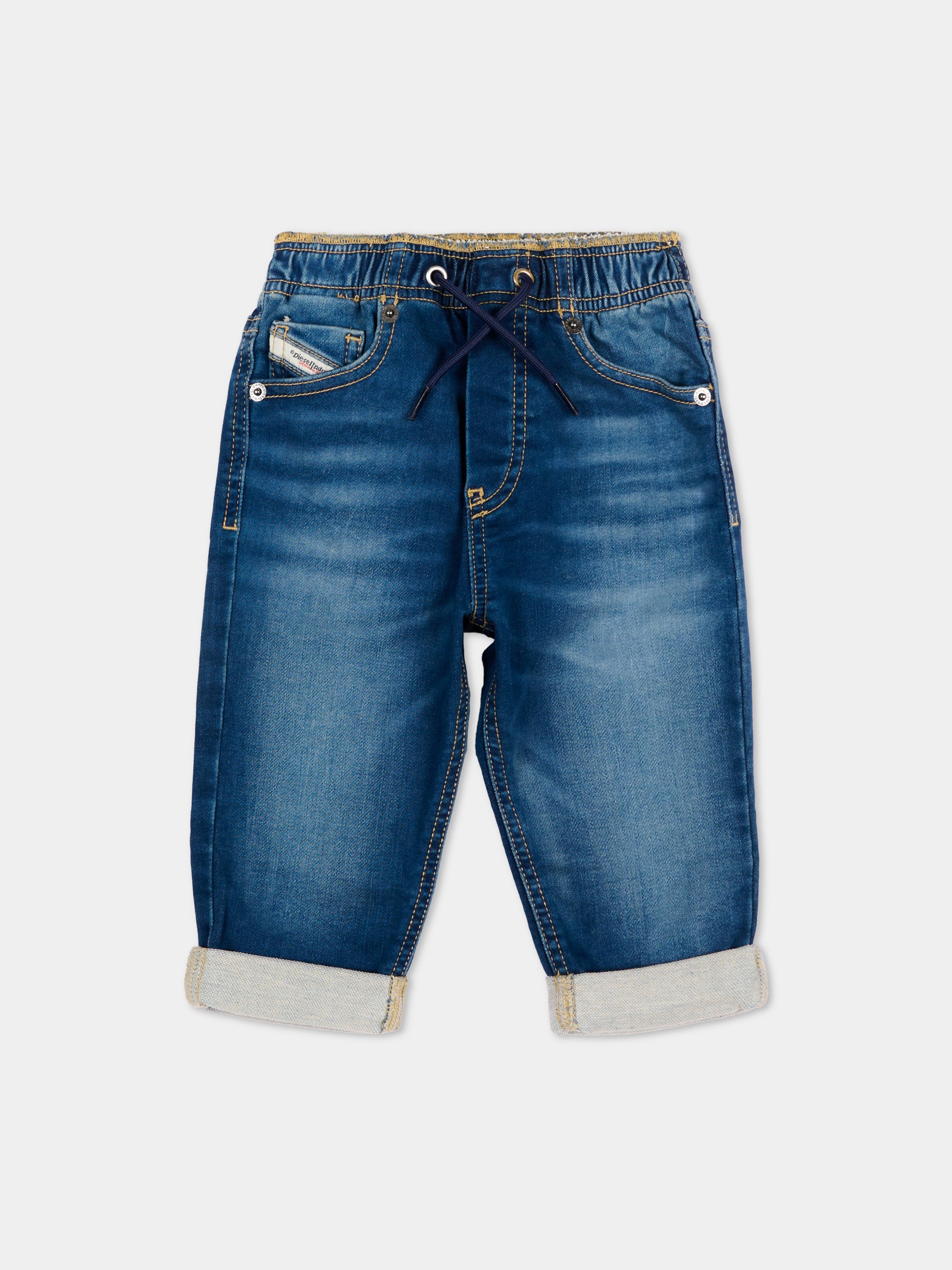 Jeans denim per neonati con logo,Diesel,K00311 KXBT1 K01