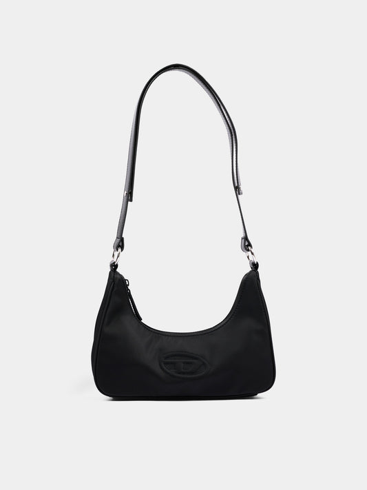 Borsa casual nera per bambina con logo,Diesel,J03143 KXBEW K900