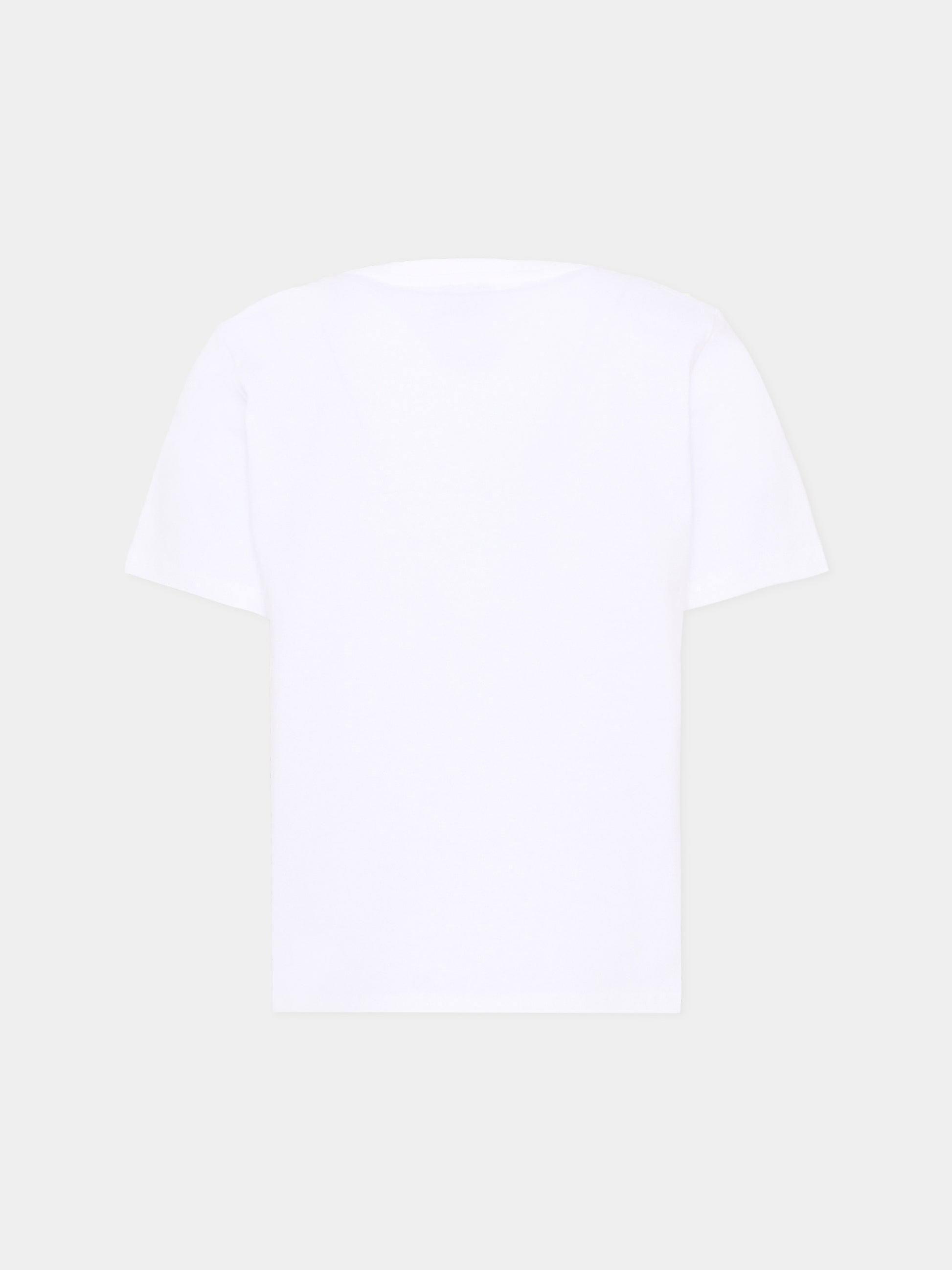 T-Shirt bianca per bambini con logo,Casablanca,K PF26 JTS 038 01