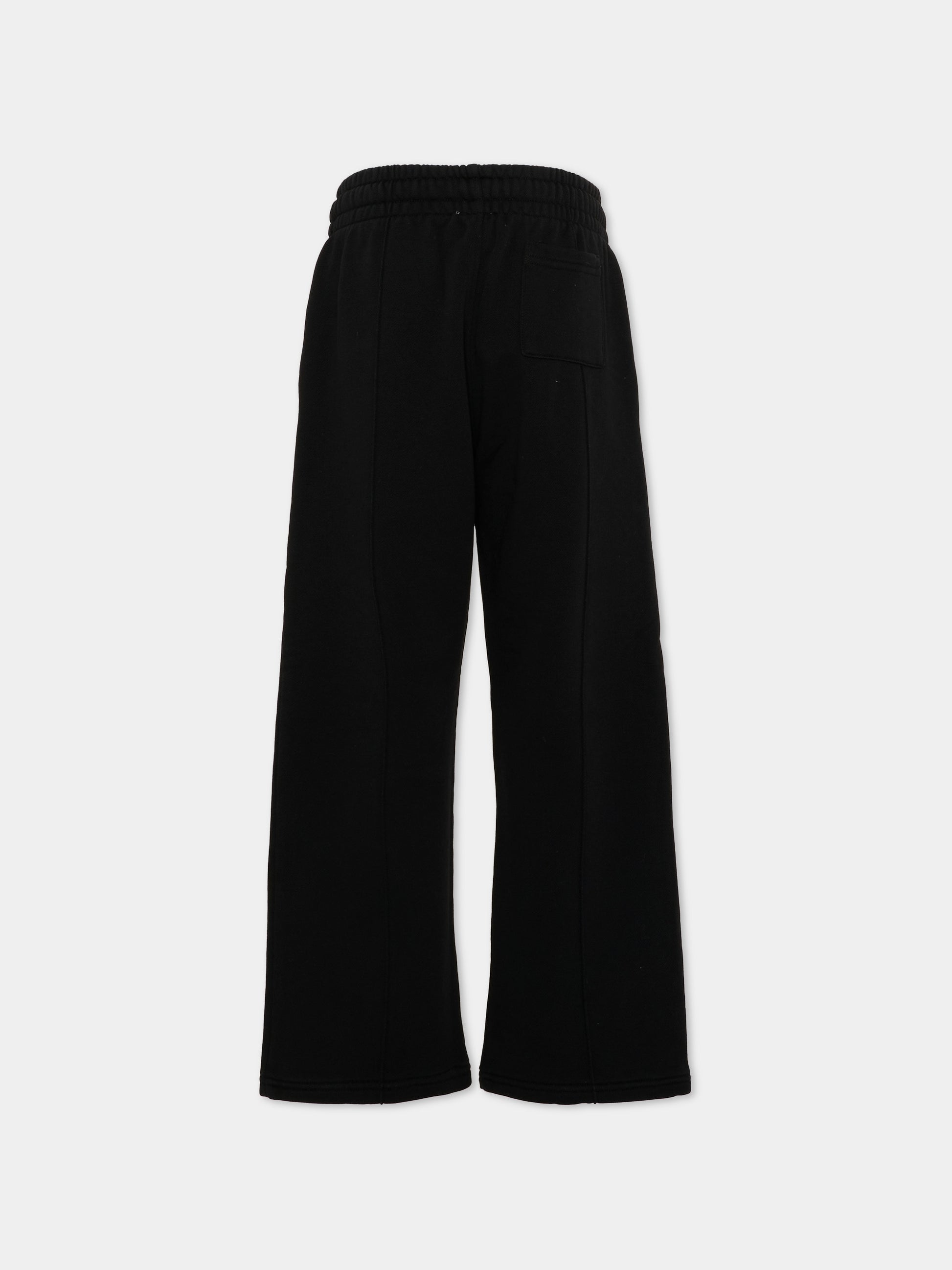 Pantaloni sportivi nero per bambini con logo,Casablanca,K PF26 JTR 265 01