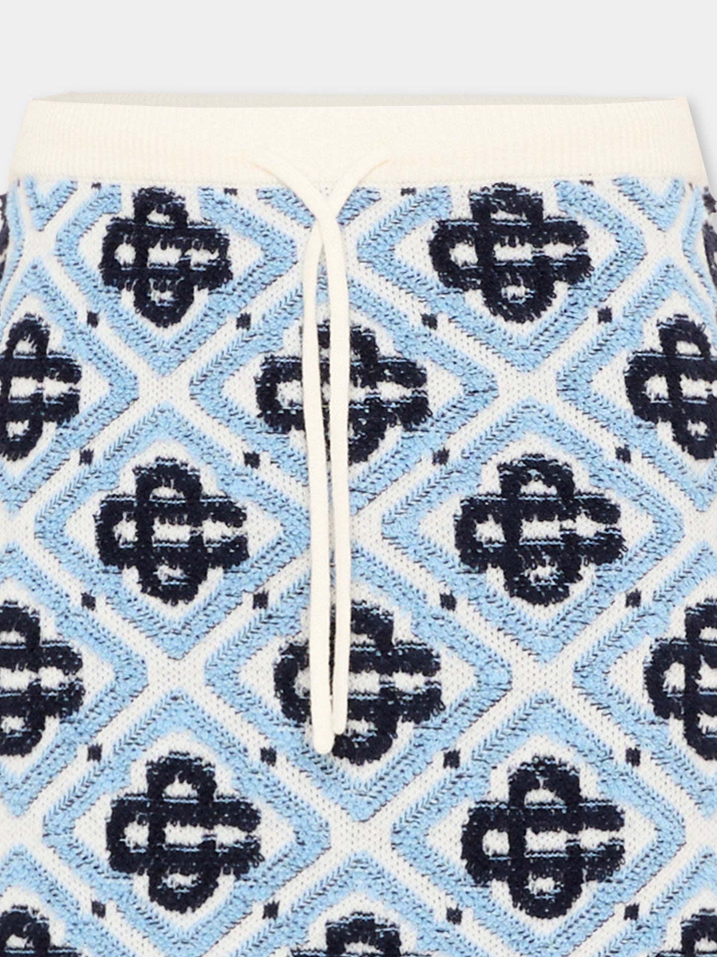 Gonna casual bianca per bambina jacquard,Casablanca,K PF26 KW 1513 01