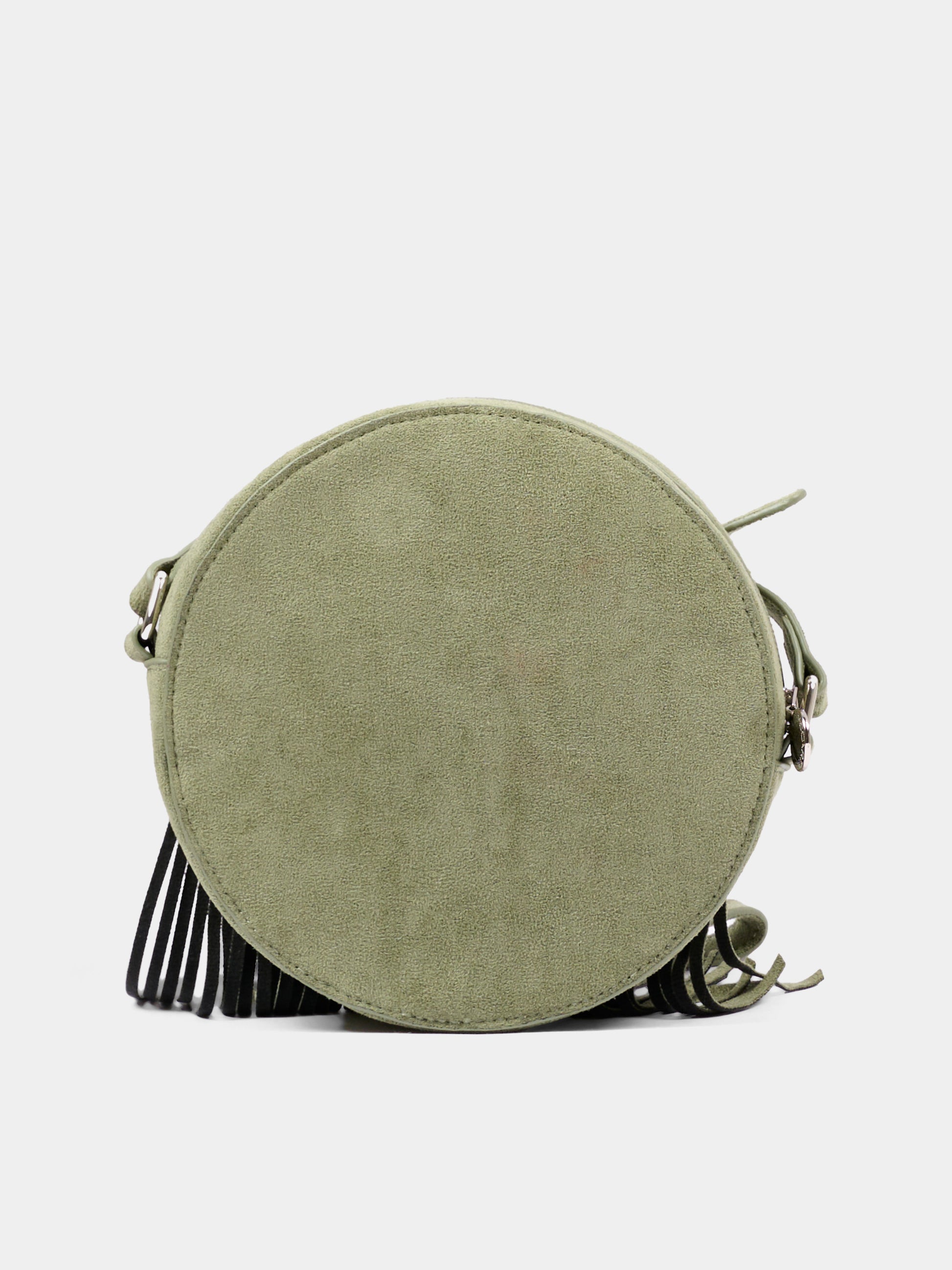 Borsa verde per bambina con frange,Stella Mccartney Kids,TZ0A68 Z4048 70G