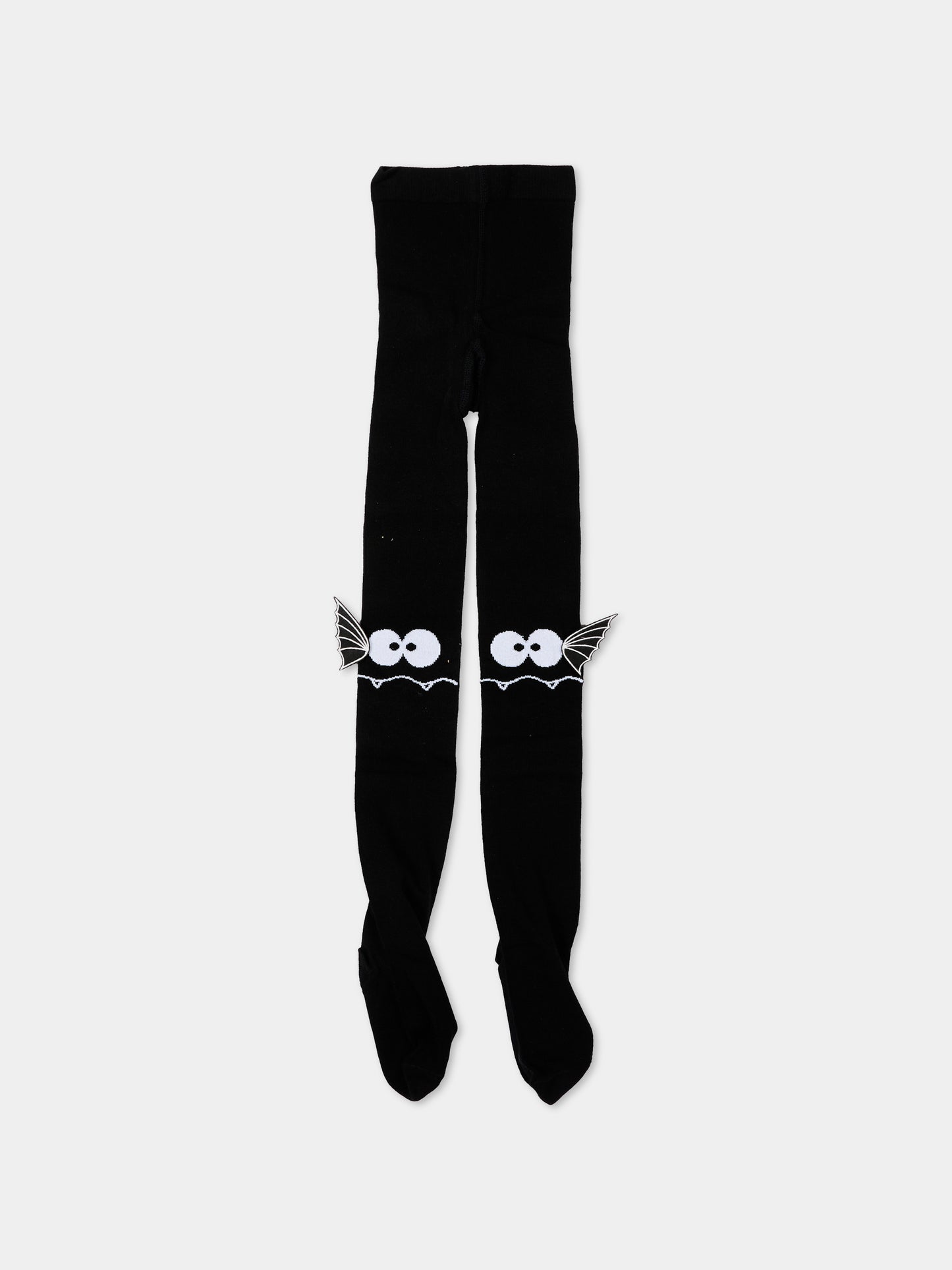 Collant neri per bambina,Stella Mccartney Kids,TZ0B50 Z0794 930